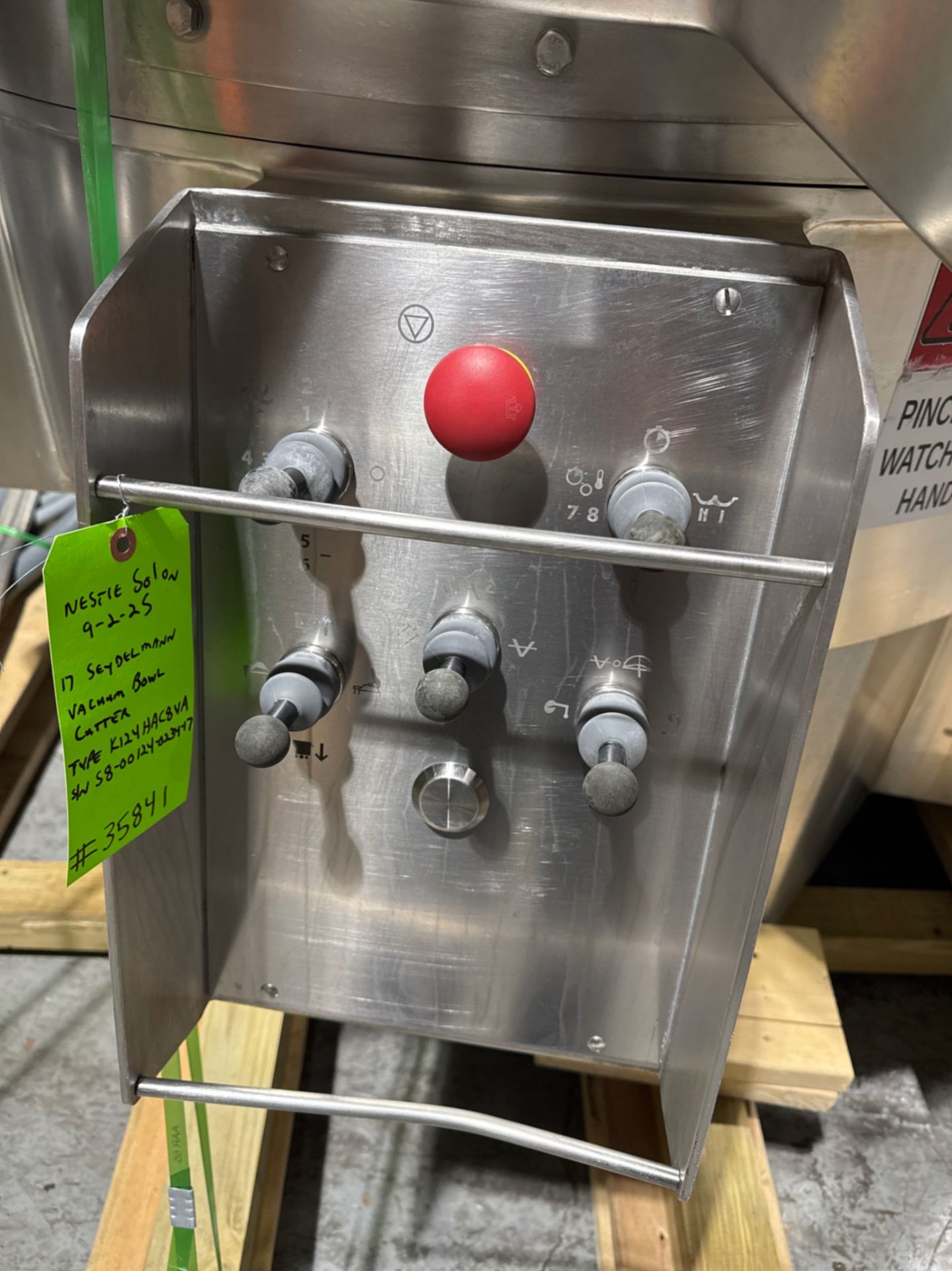 SEYDELMANN VACUUM BOWL CUTTER - Image 9 of 13