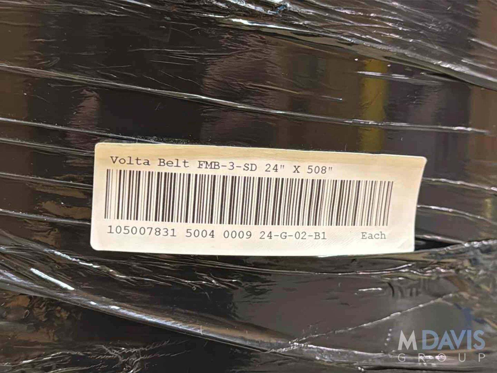 LOT OF (2) NEW ROLLS OF VOLTA 24 W CONVEYOR BELTING - Image 3 of 4