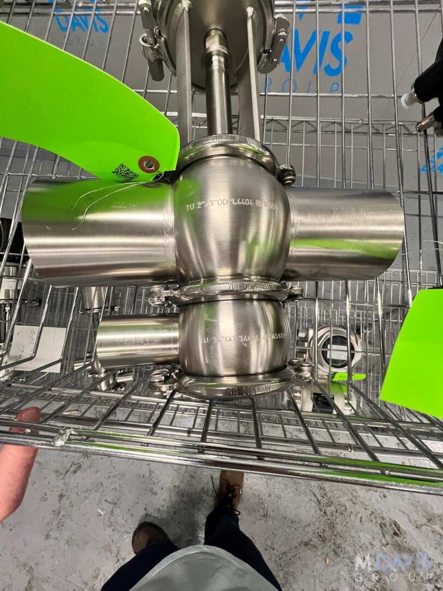 (4) NEW 2020 3-WAY AIRVALVES, CROSS BODY TYPE, 2 IN. AND 1-12 IN., 316L S/S (INVENTORY # ) (LOCATED - Image 3 of 14