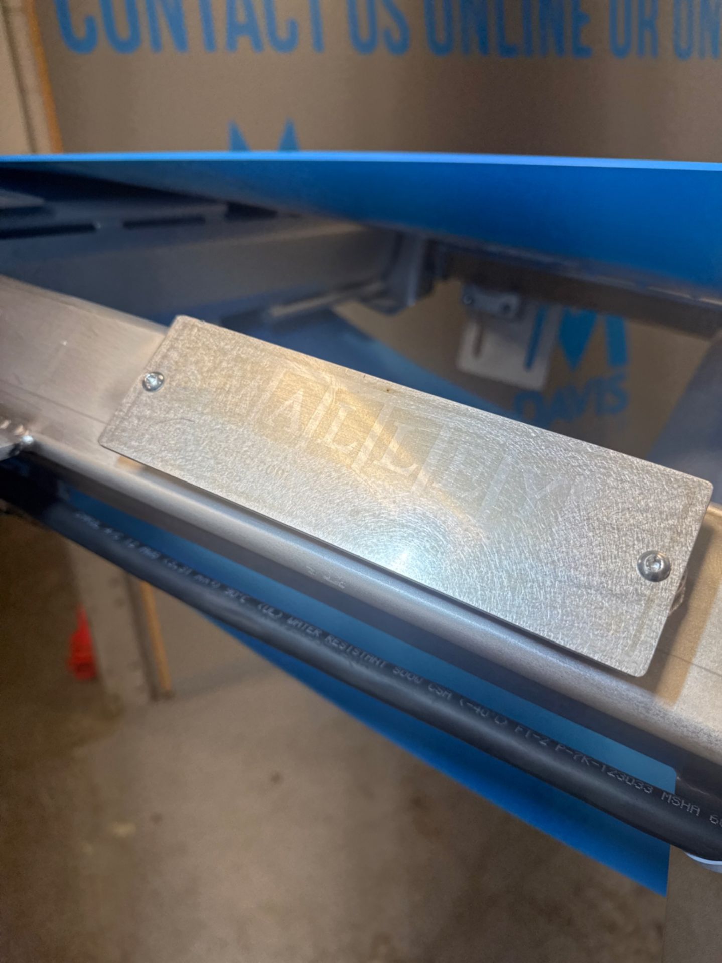 CCS / SMALLEY INCLINED S/S BELT CONVEYOR - Image 8 of 8