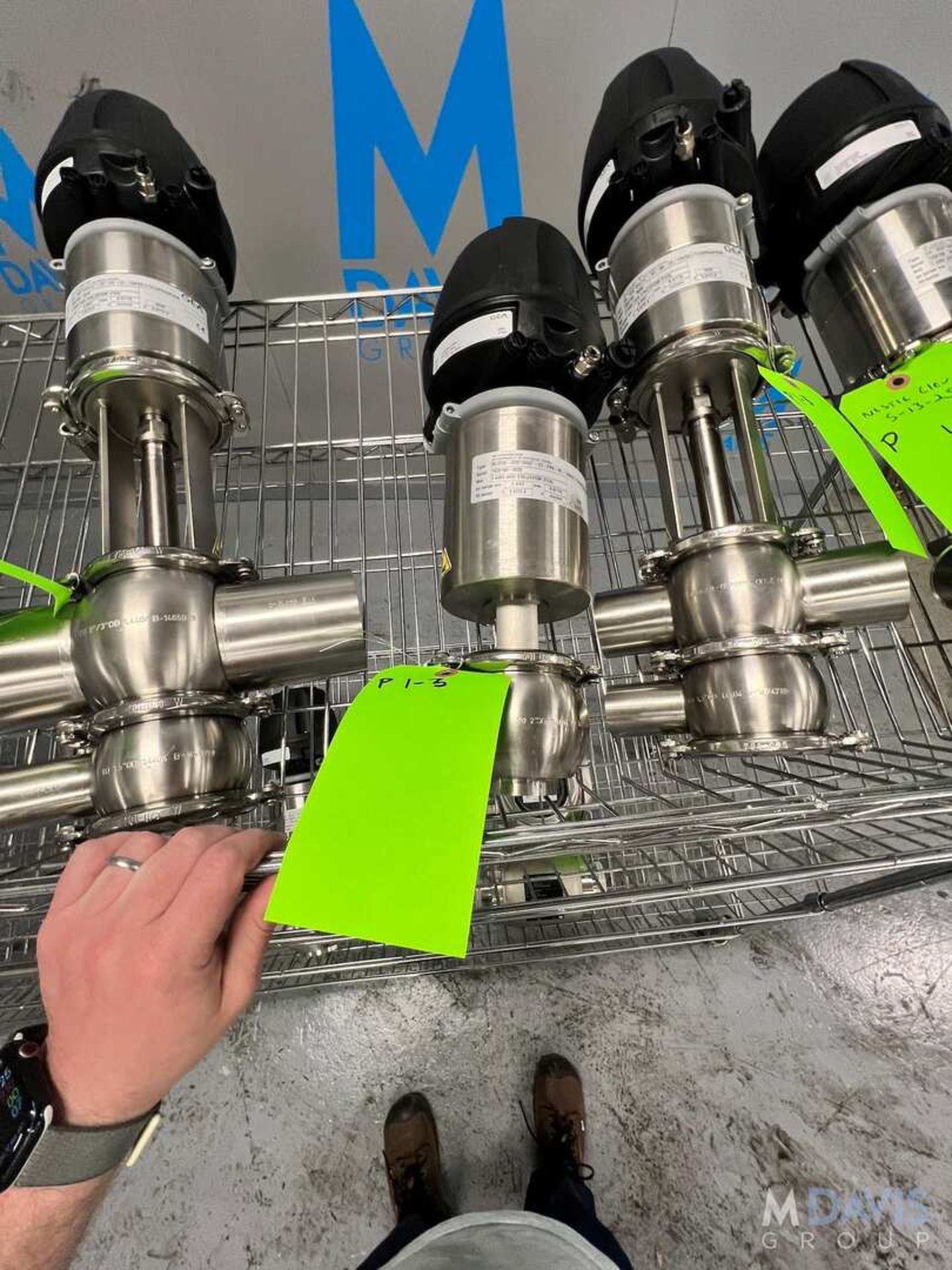 (3) NEW 2020 GEA AIR VALVES, (2) 3-WAY CROSS BODY AIR VALVE WITH 2 IN. AND 1-1/2 IN., (1) 2 IN., 316 - Image 4 of 10