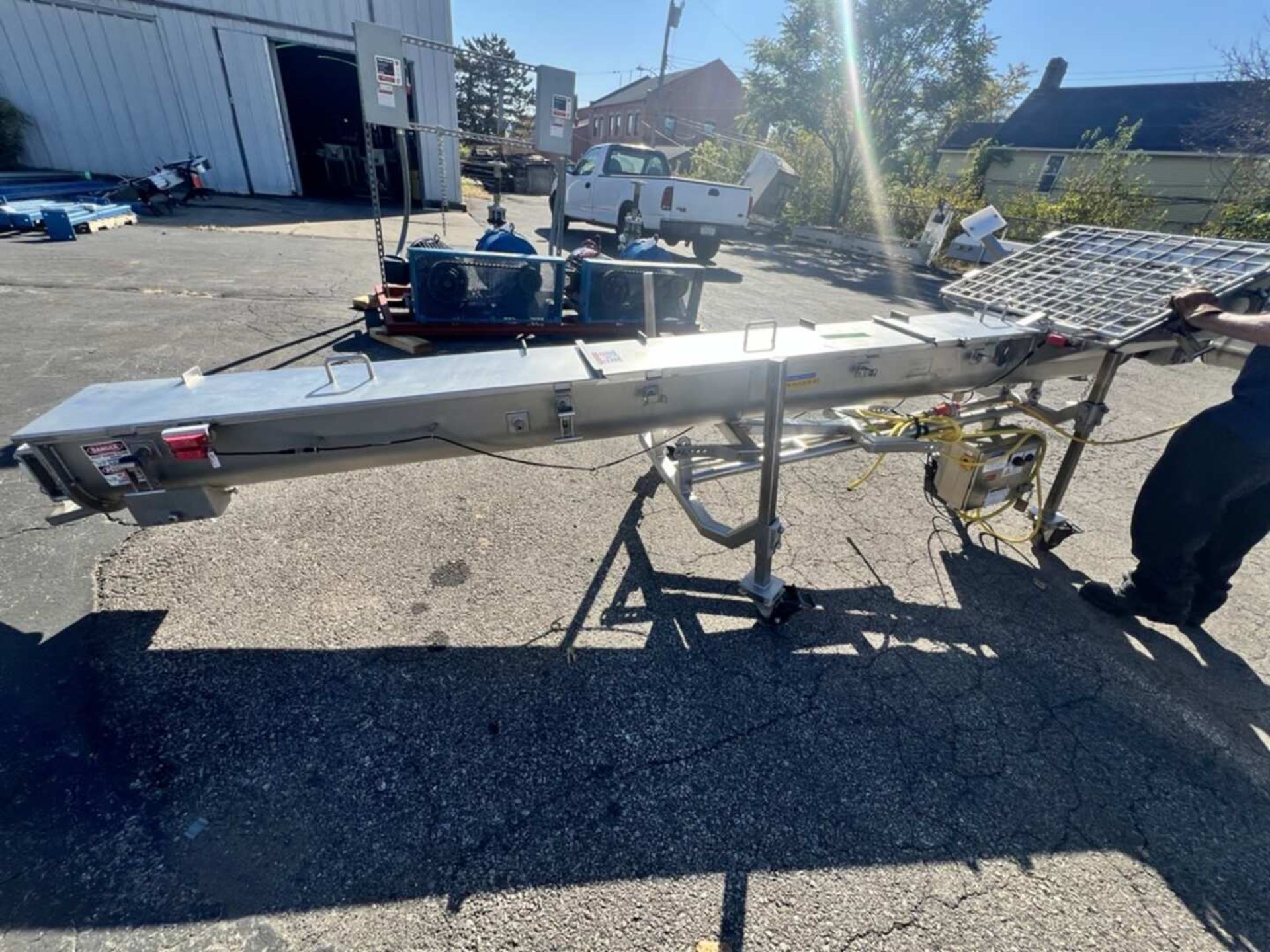 MARCHANT SCHMIDT 13 FT L PORTABLE INCLINED S/S AUGER CONVEYOR - Image 2 of 25