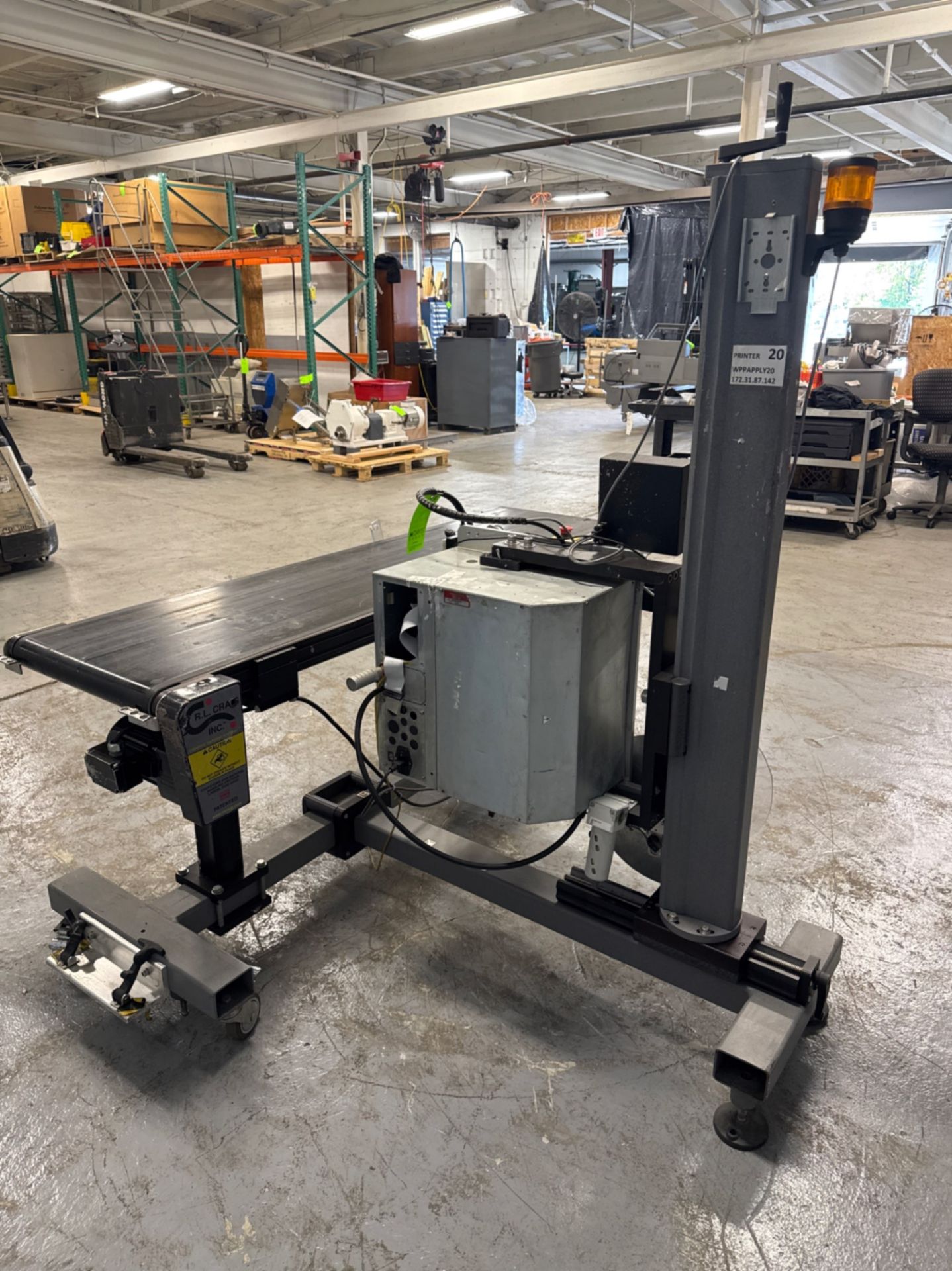 WEBER ROLL FED LABELER - Image 5 of 8