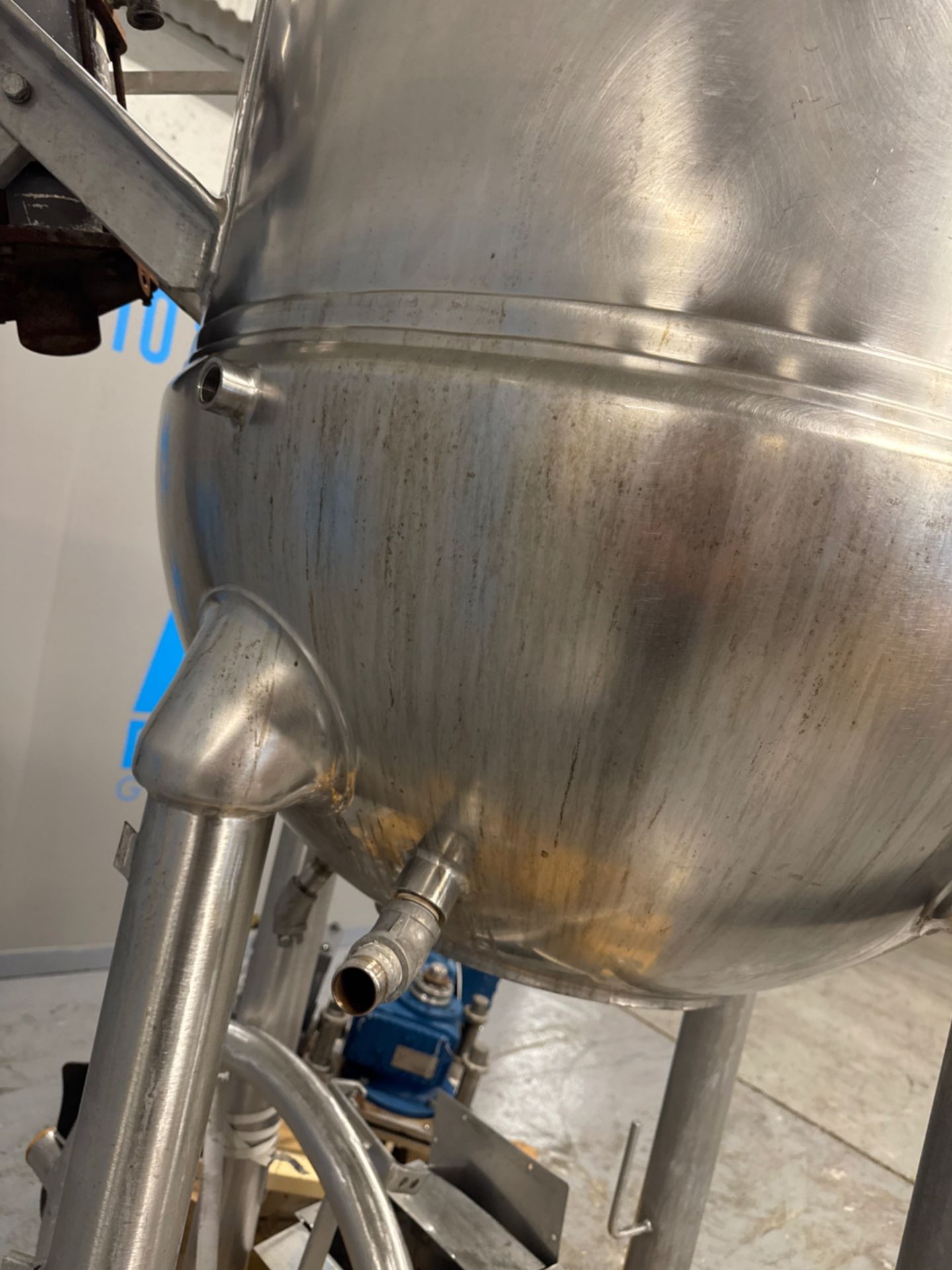 Hamilton 100 Gallon S/S Jacketed Kettle - Image 8 of 15