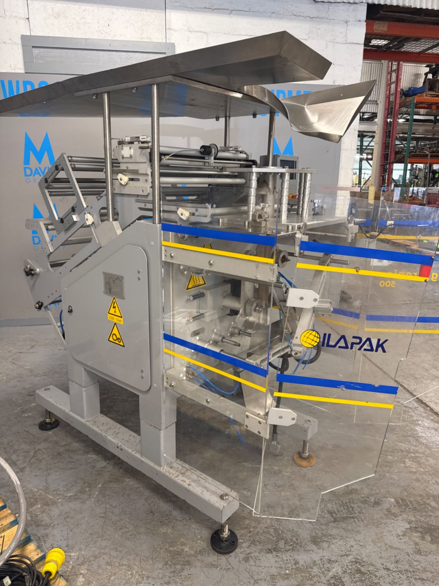 ILAPAK VERTICAL FORM FILL & SEAL MACHINE (VFFS) with All Fill Auger Filler - Image 8 of 18