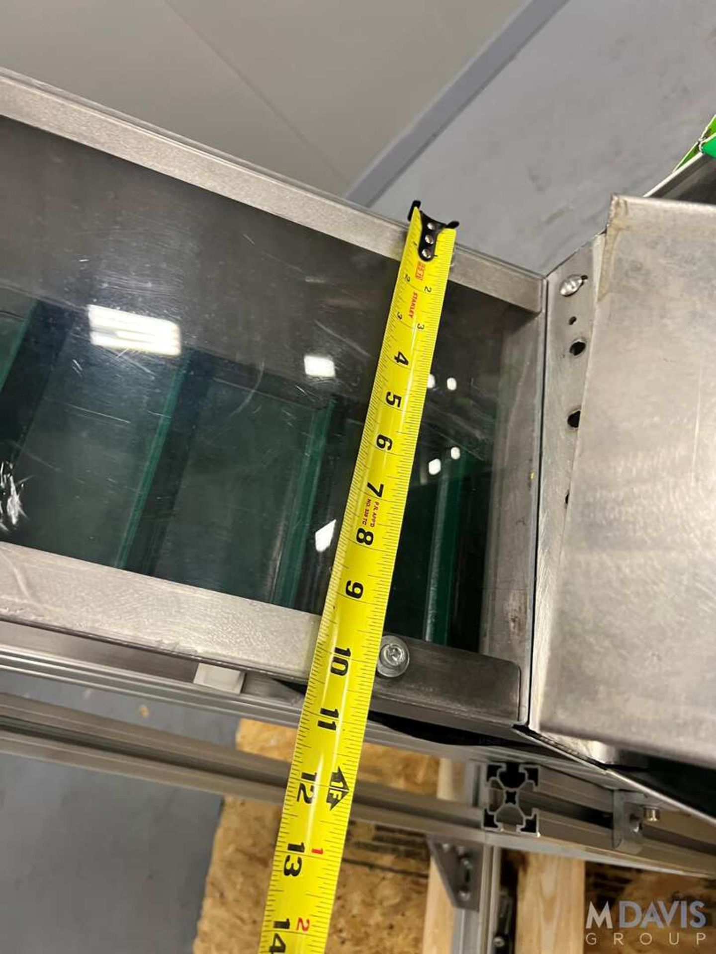 BOTTLE HOPPER WITH CLEATED ELEVATING CONVEYOR, MODEL ELEVATORE NE 80 HC 900 HS 1715, S/N 9906125, LE - Image 7 of 19