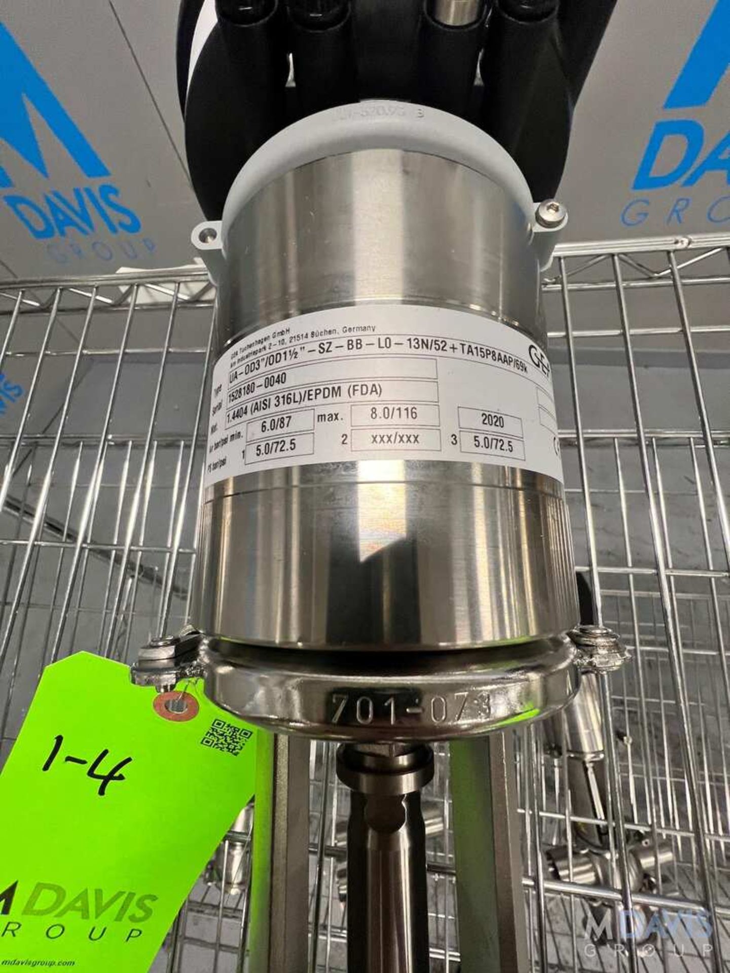 (4) NEW 2020 3-WAY AIRVALVES, CROSS BODY TYPE, 2 IN. AND 1-12 IN., 316L S/S (INVENTORY # ) (LOCATED - Image 11 of 14