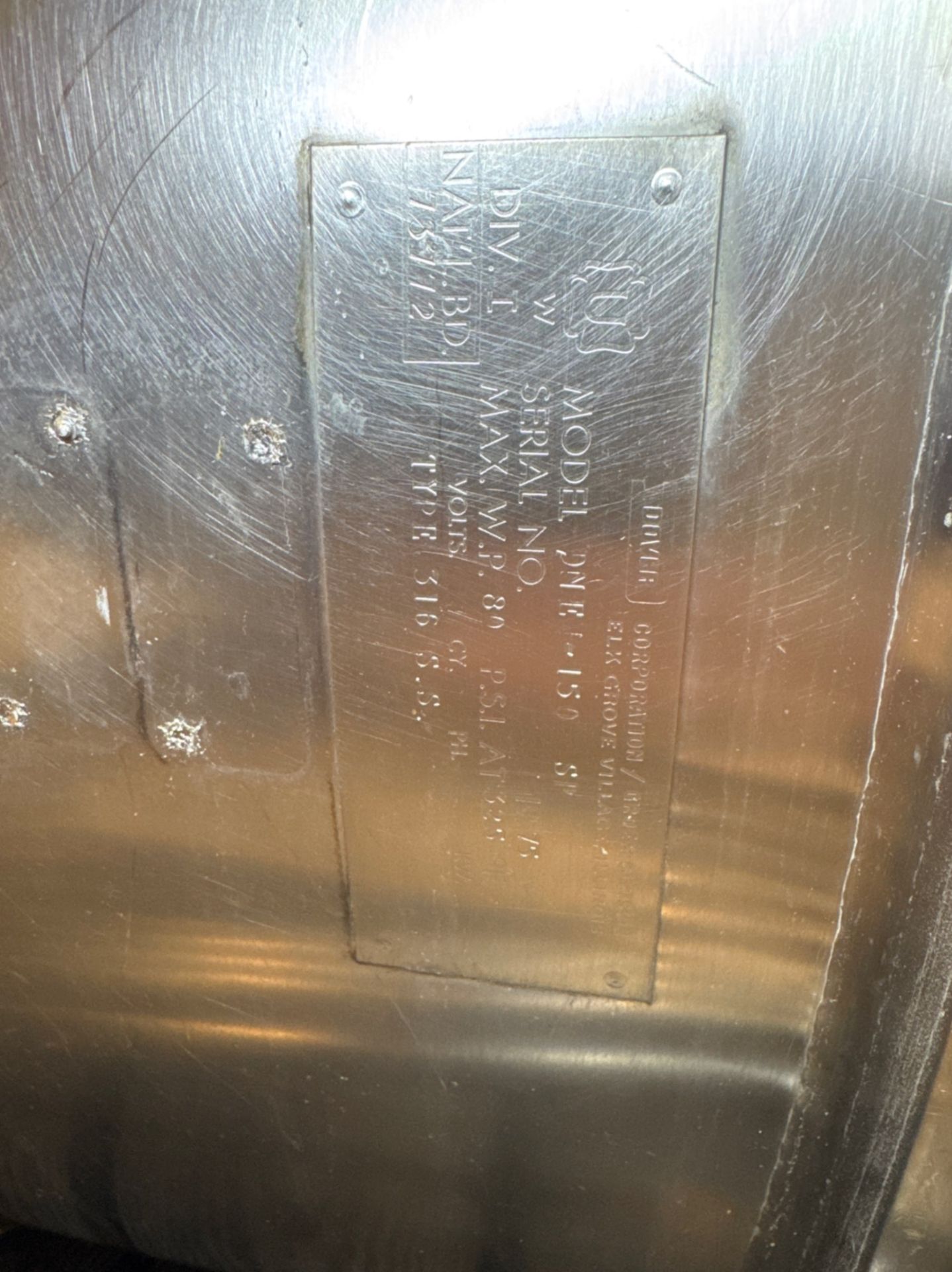 Groen 150 Gallon Jacketed S/S Kettle - Image 6 of 7