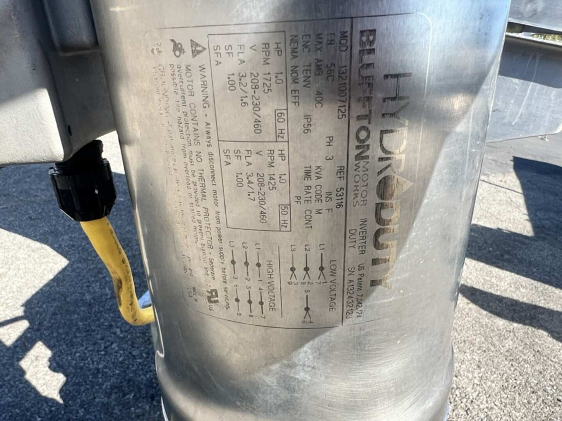 14 FT L PORTABLE INCLINED S/S AUGER CONVEYOR - Image 8 of 27