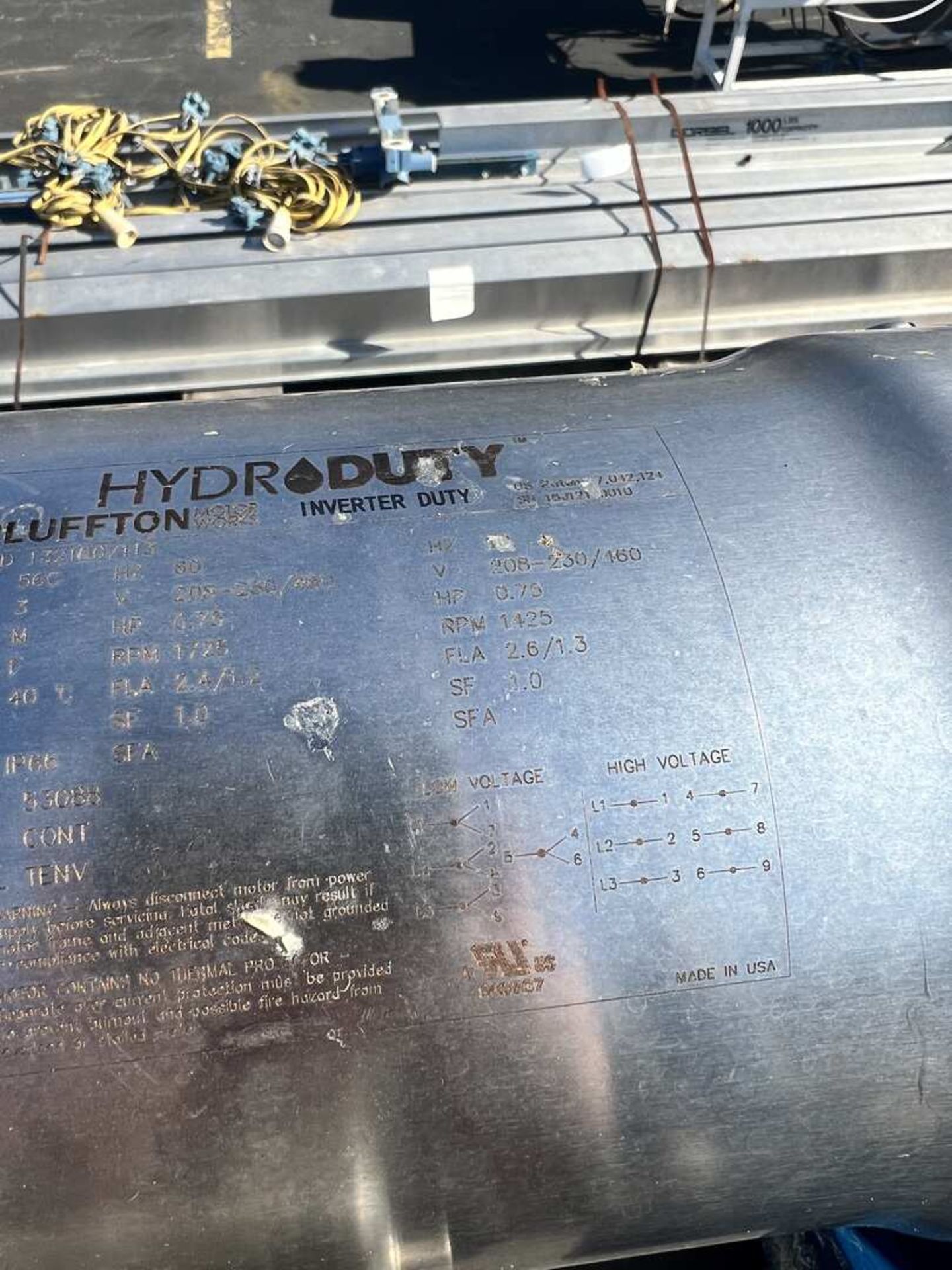 13 FT L PORTABLE INCLINED S/S AUGER CONVEYOR - Image 19 of 28