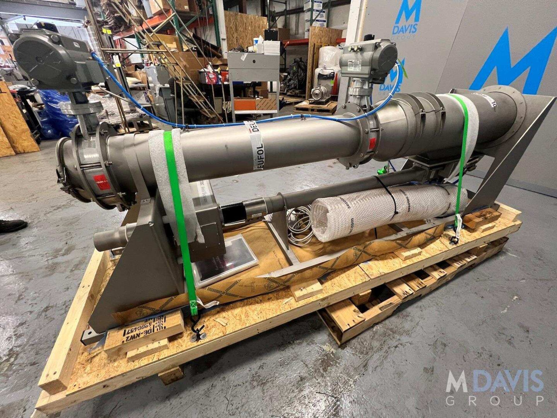 NEW FOREIGN BODY DETECTION SYSTEM INCLUDING 2020 SESOTEC FLOW THROUGH METAL DETECTOR, TYPE GF 4000-8 - Image 3 of 19