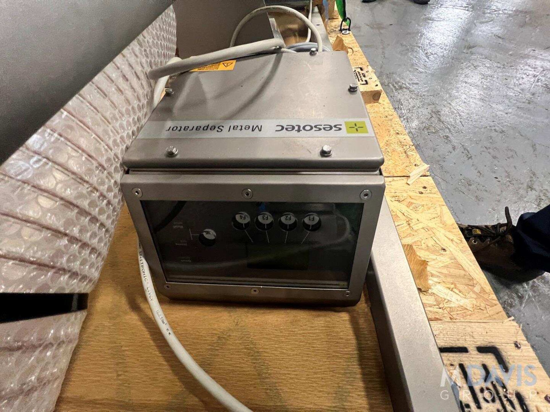 NEW FOREIGN BODY DETECTION SYSTEM INCLUDING 2020 SESOTEC FLOW THROUGH METAL DETECTOR, TYPE GF 4000-8 - Image 15 of 19