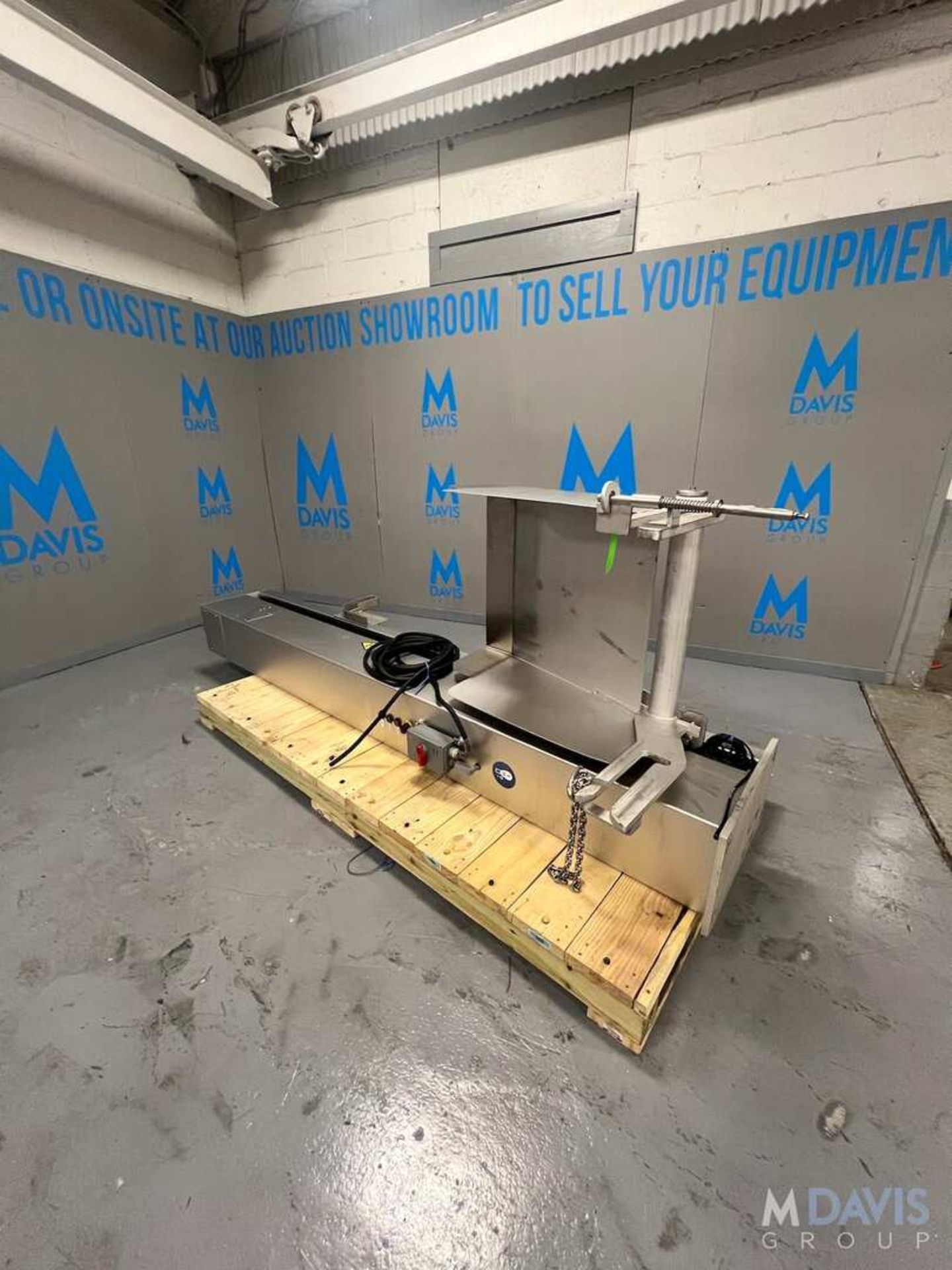 MEPACO S/S TOTE / BUGGY COLUMN LIFT / DUMP, MODEL CD1000, S/N 6594-6, 600 LB CAPACITY (INVENTORY # - Image 6 of 16