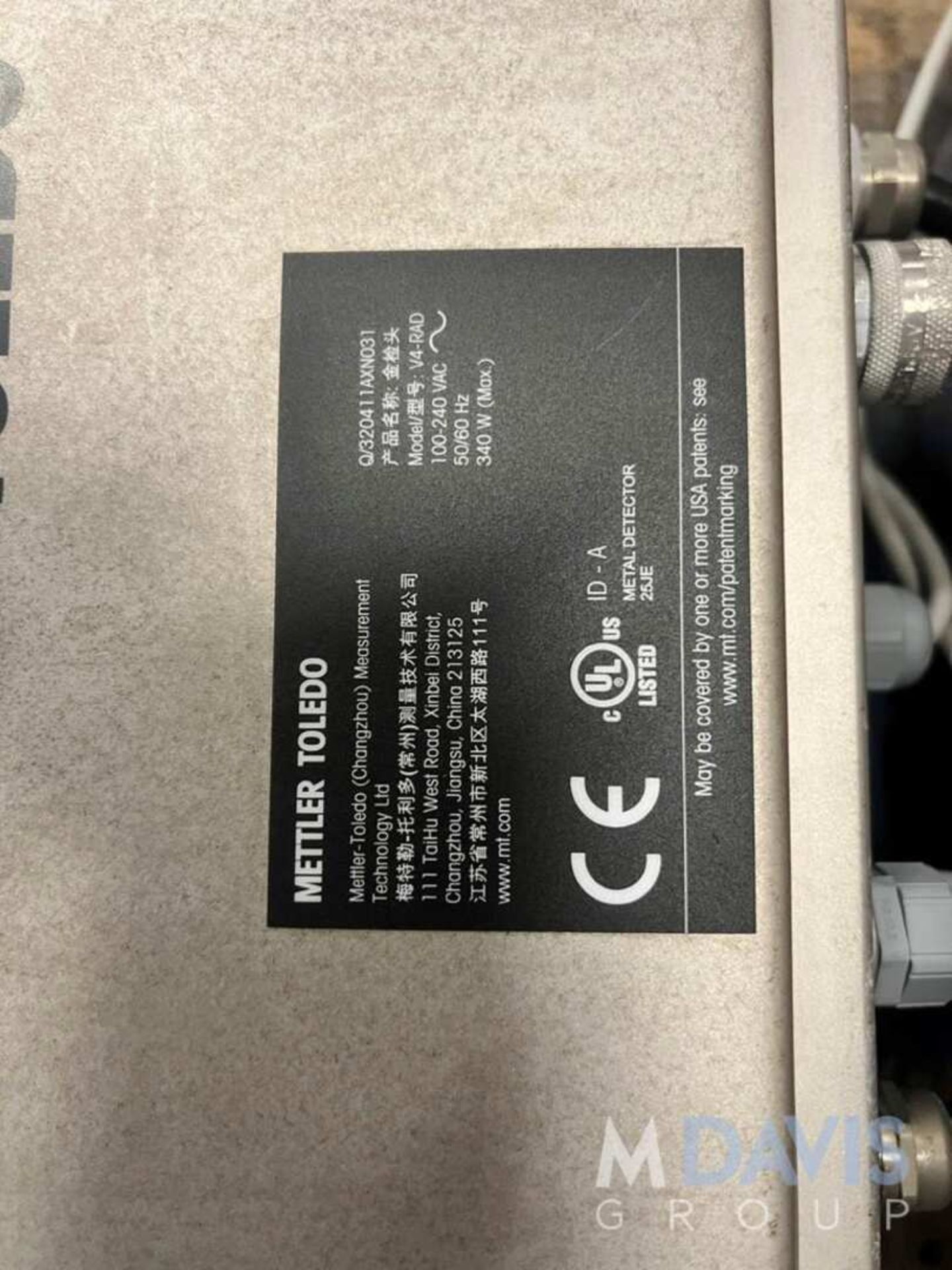 METTLER TOLEDO CONVEYORIZED METAL DETECTOR (INVENTORY # ) (LOCATED @ MDG SHOWROOM - PITTSBURGH, PA - Image 10 of 14