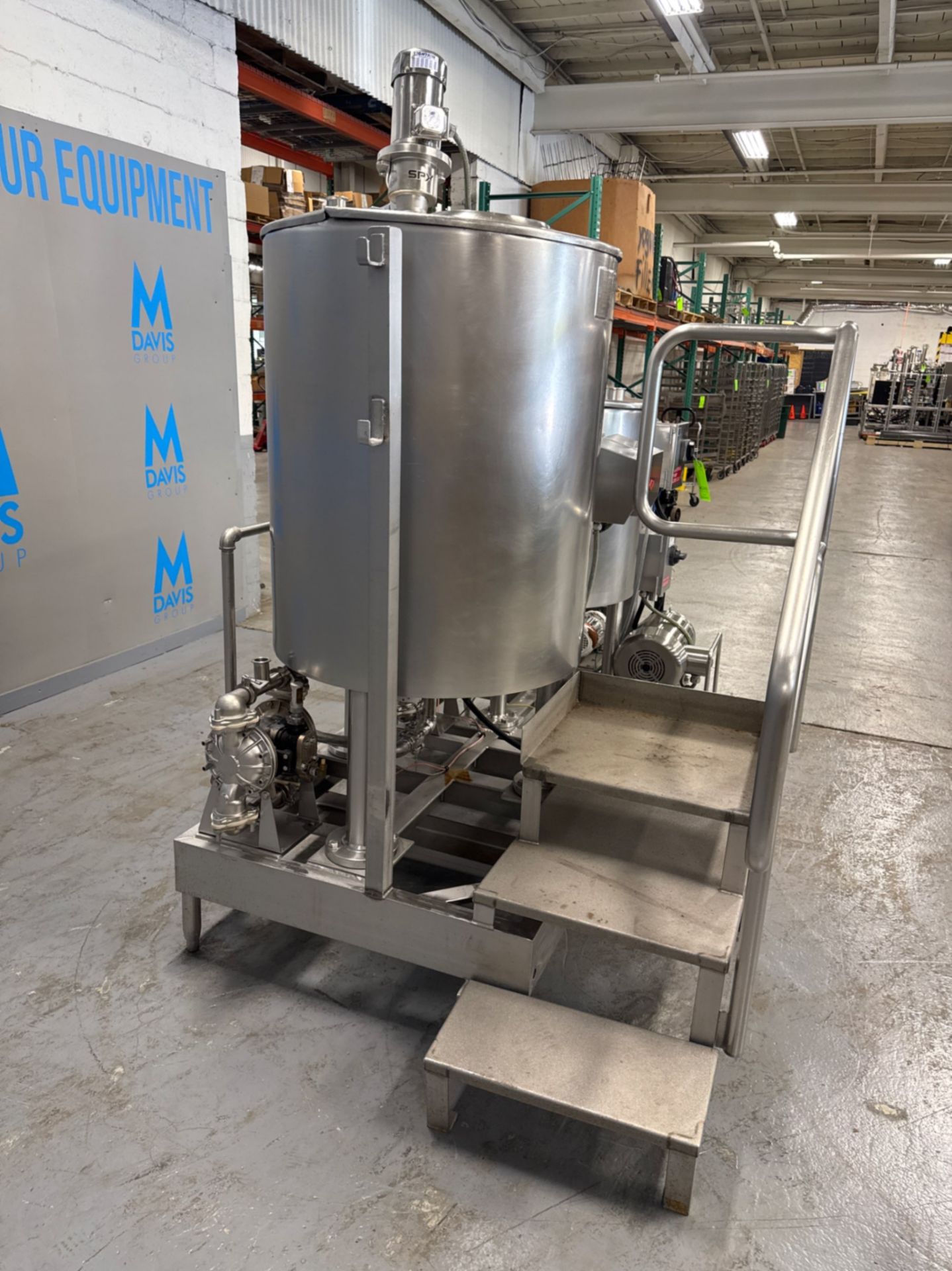 LEE 2 - TANK S/S MIXING SYSTEM ON SKID