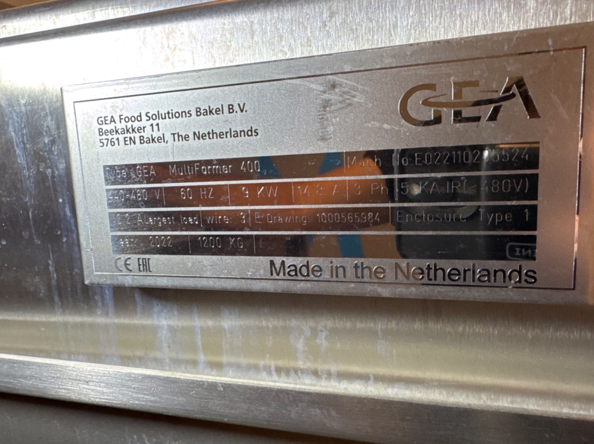 2022 GEA S/S Multiformer 400 - Image 15 of 32