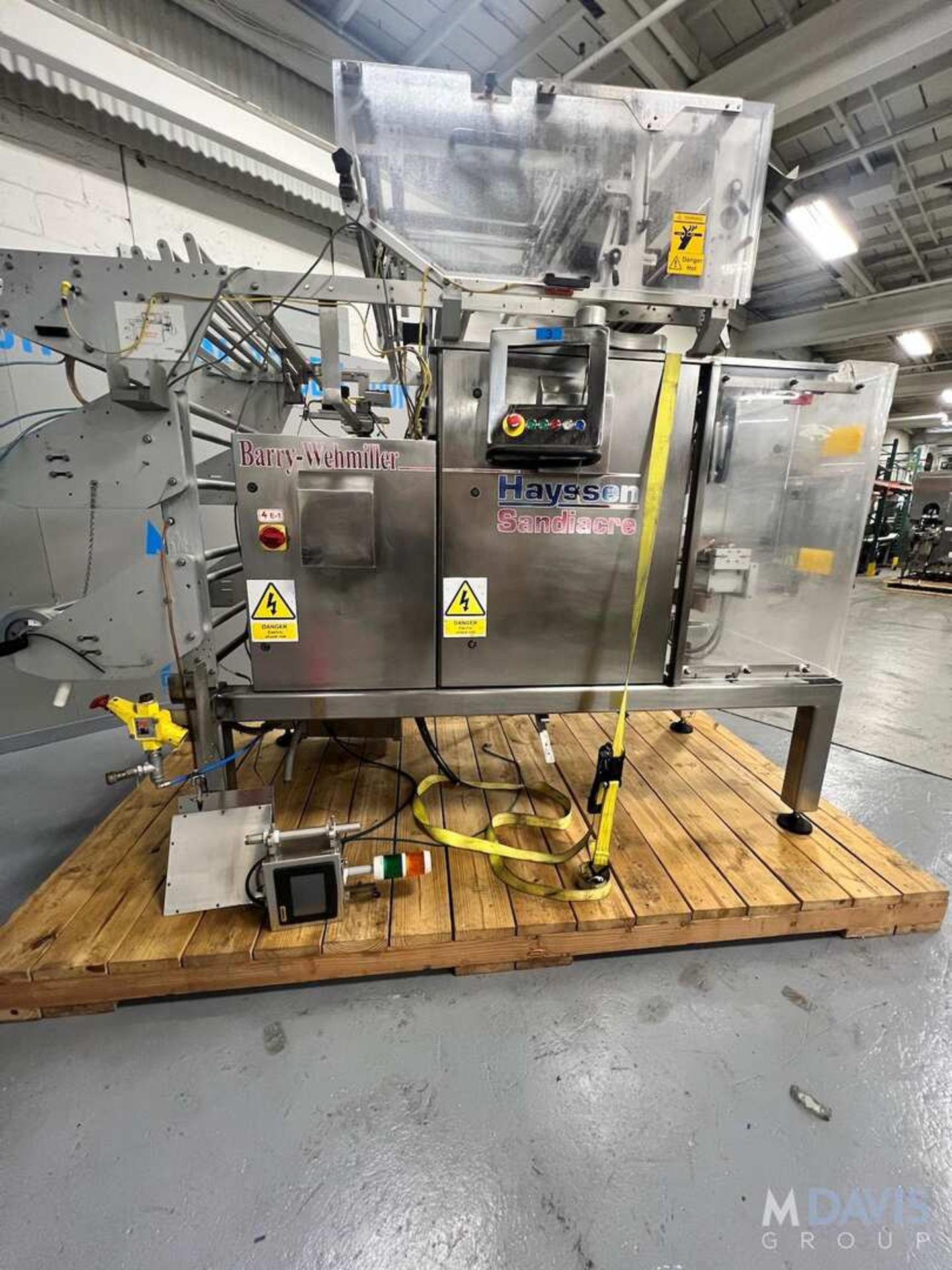 BARRY-WEHMILLER HAYSSEN SANDIACRE VERTICAL FORM FILL SEAL BAGGER, MODEL NOVUS 350, S/N MCHSP03461 (I - Image 9 of 12