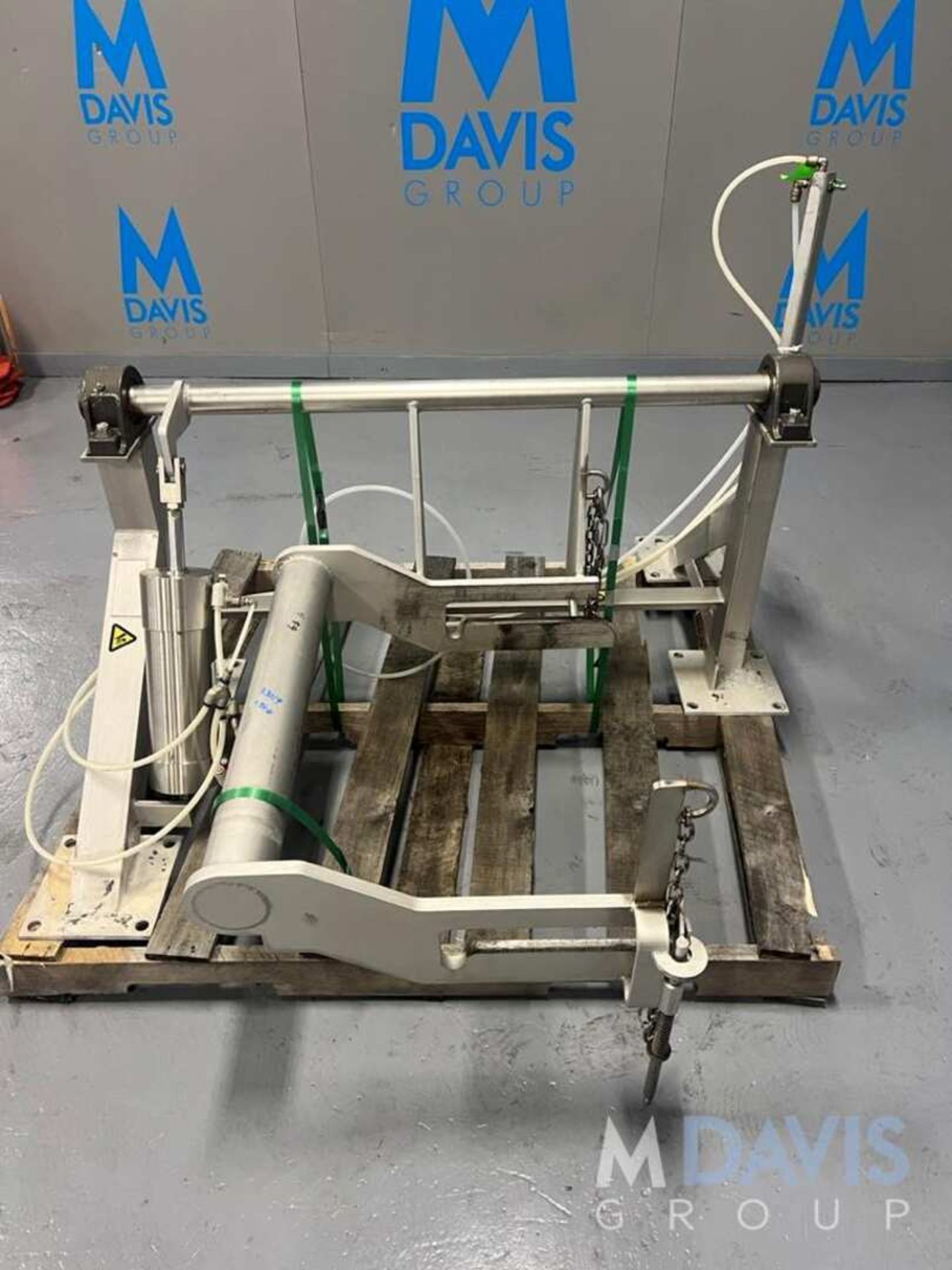 MEPACO BUGGY SANITATION TILTER, MODEL BUGGY SNAITATION TILTER, S/N 6735-12-1, USED FOR CLEANING CART - Image 7 of 9