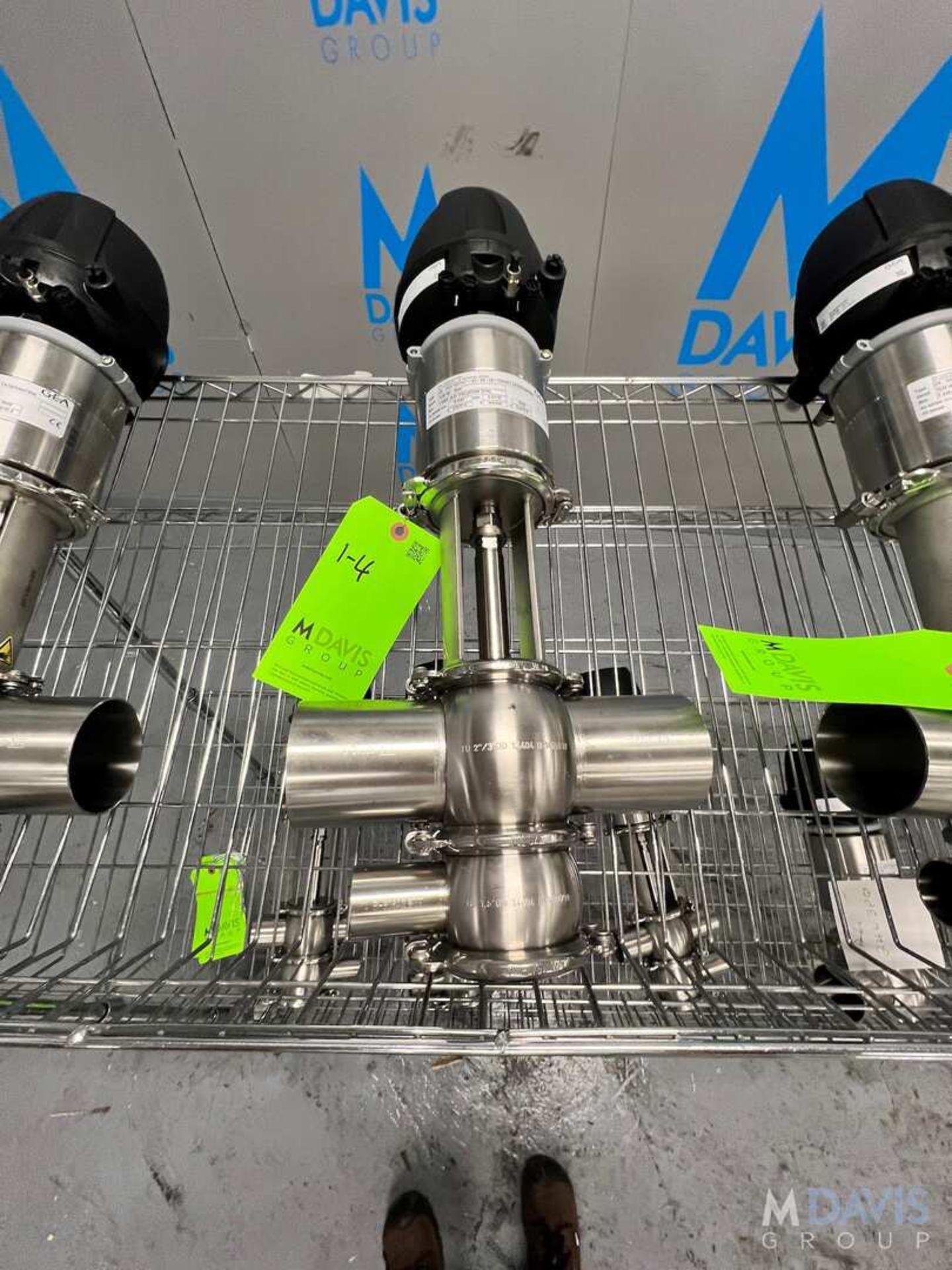 (4) NEW 2020 3-WAY AIRVALVES, CROSS BODY TYPE, 2 IN. AND 1-12 IN., 316L S/S (INVENTORY # ) (LOCATED - Image 6 of 14