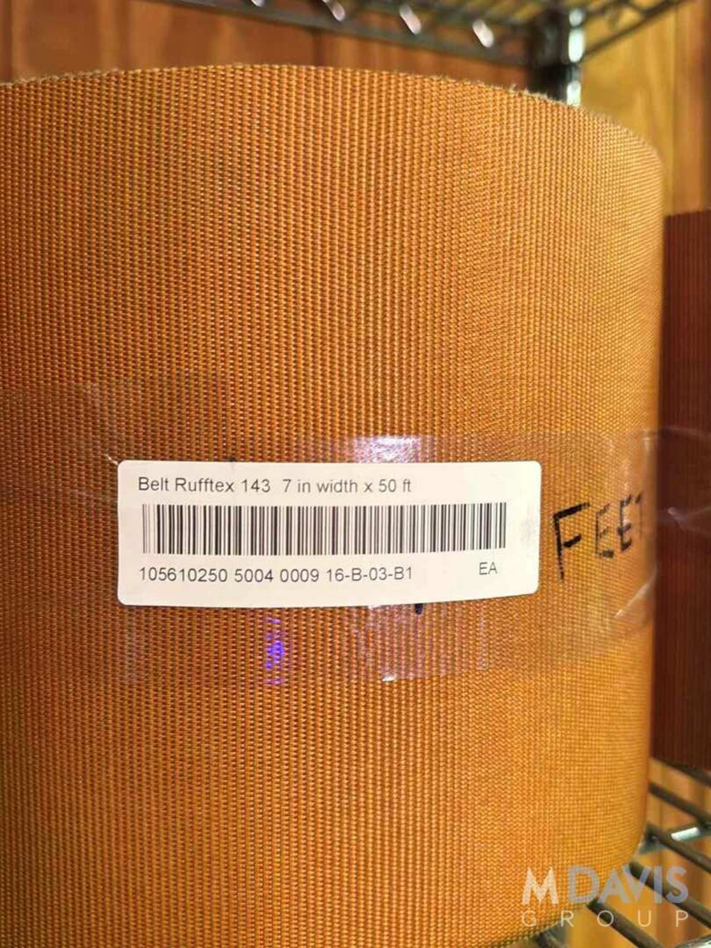 LOT OF (4) ROLLS OF RUFFTEX 7 CONVEYOR BELTING - Image 2 of 3
