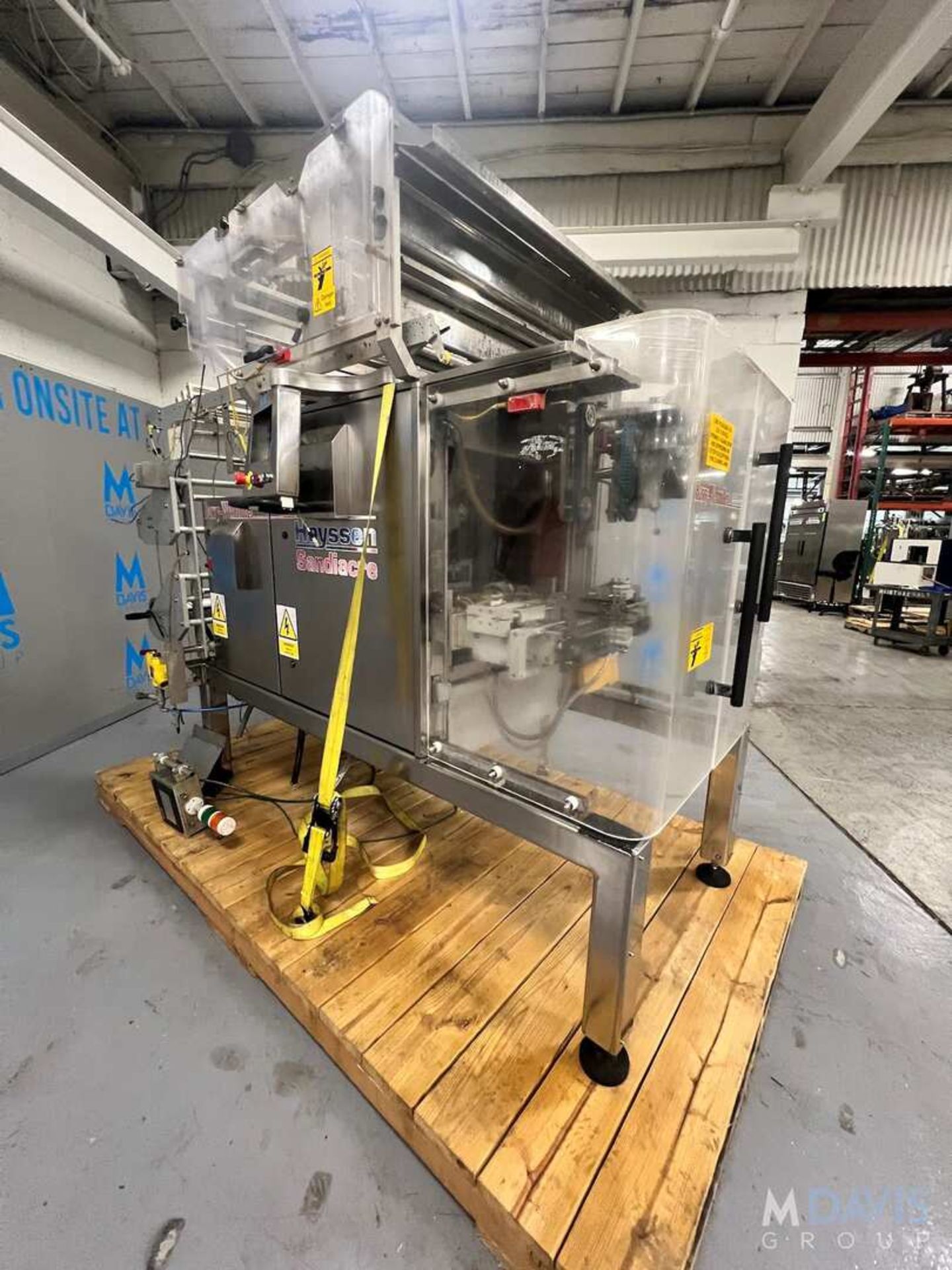 BARRY-WEHMILLER HAYSSEN SANDIACRE VERTICAL FORM FILL SEAL BAGGER, MODEL NOVUS 350, S/N MCHSP03461 (I - Image 10 of 12