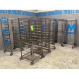 LOT OF (10) S/S BAKERY RACKS