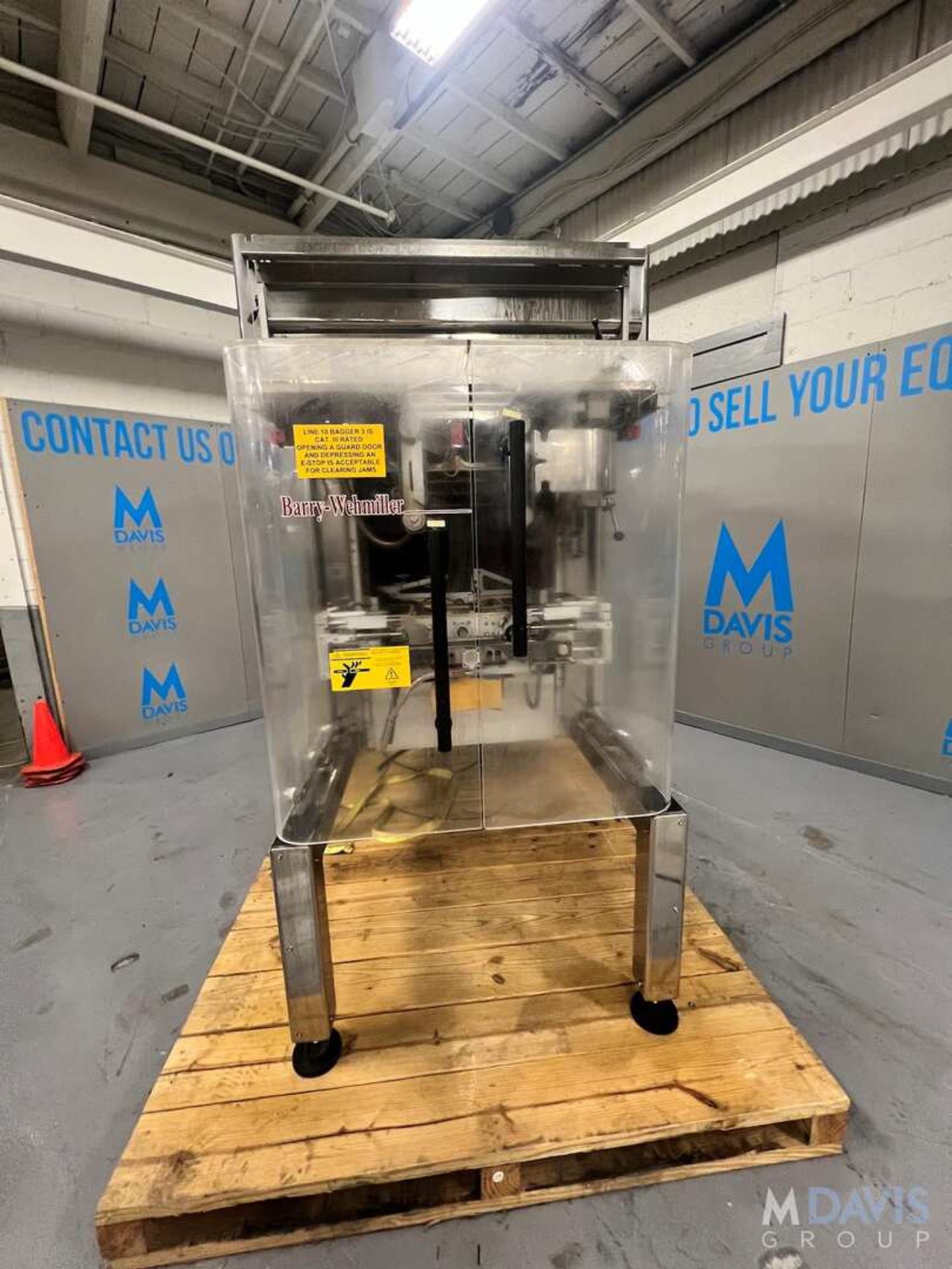 BARRY-WEHMILLER HAYSSEN SANDIACRE VERTICAL FORM FILL SEAL BAGGER, MODEL NOVUS 350, S/N MCHSP03461 (I - Image 12 of 12