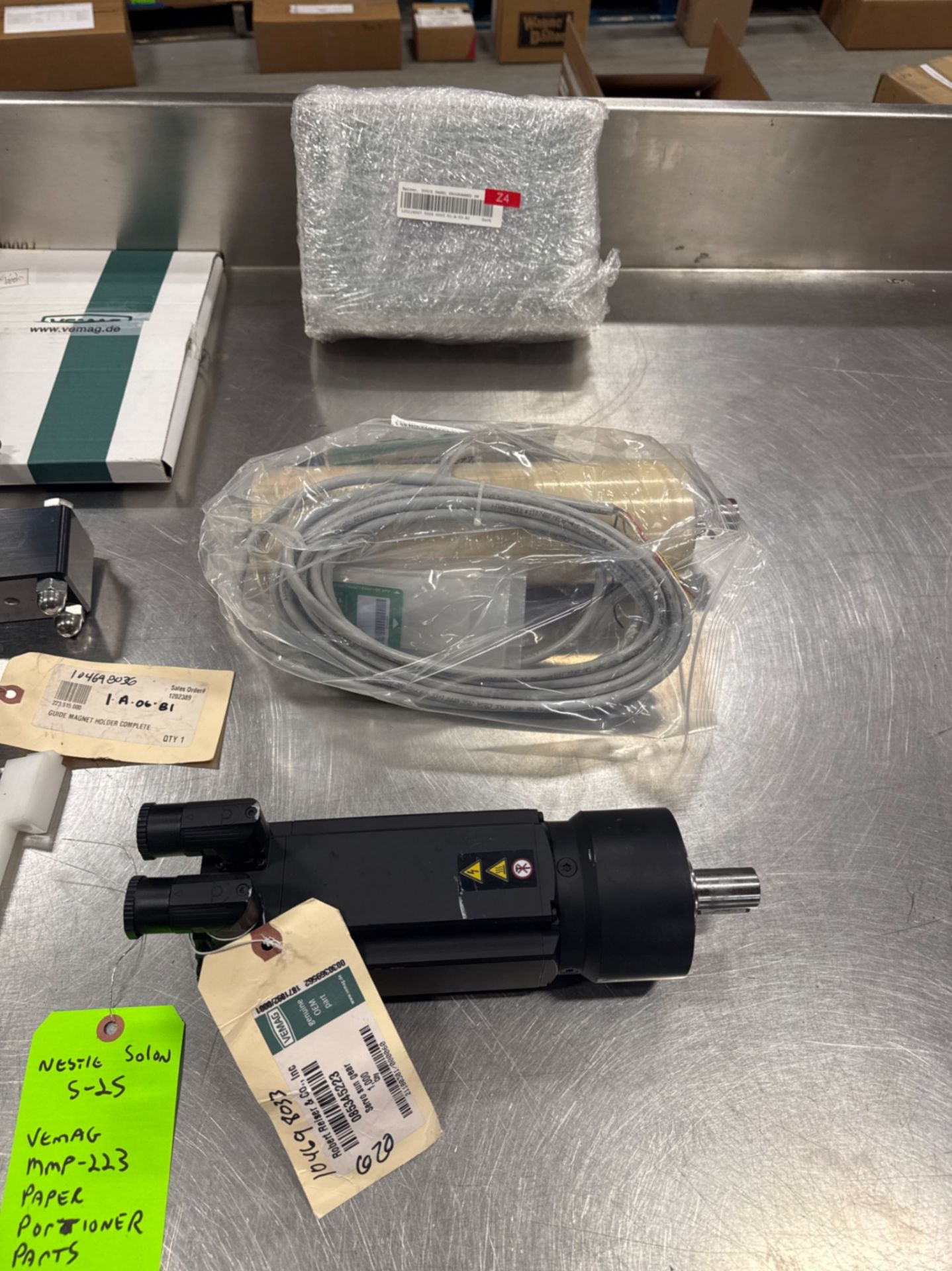 VEMAG MMP-223 PAPER PORTIONER PARTS - Image 4 of 13