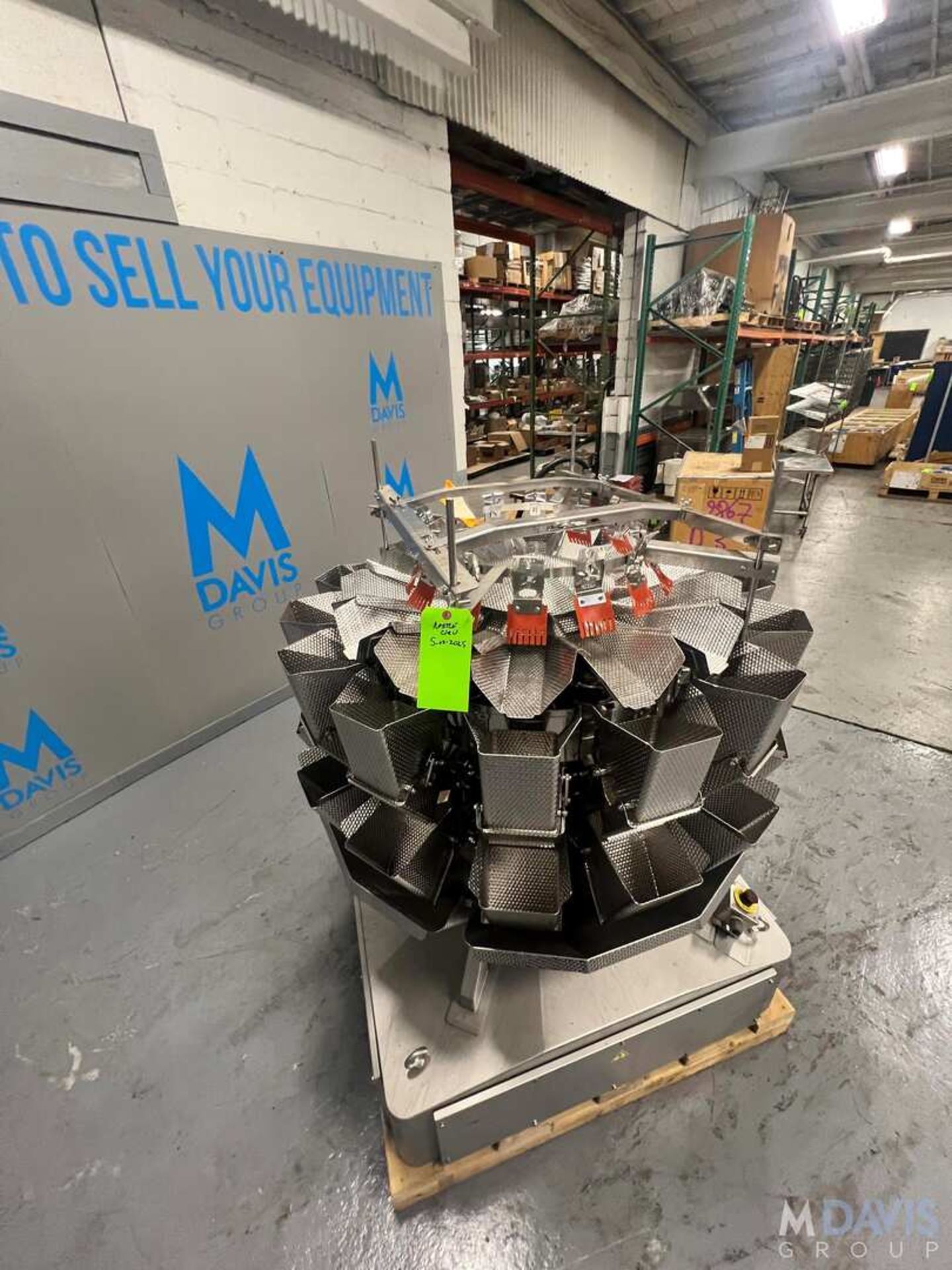 2014 ISHIDA 14-BUCKET ROTARY SCALE, S/N 200746301, MODEL CCW-RV-214W-1S/30-HORDER NUMBER 2013039423 - Image 6 of 23