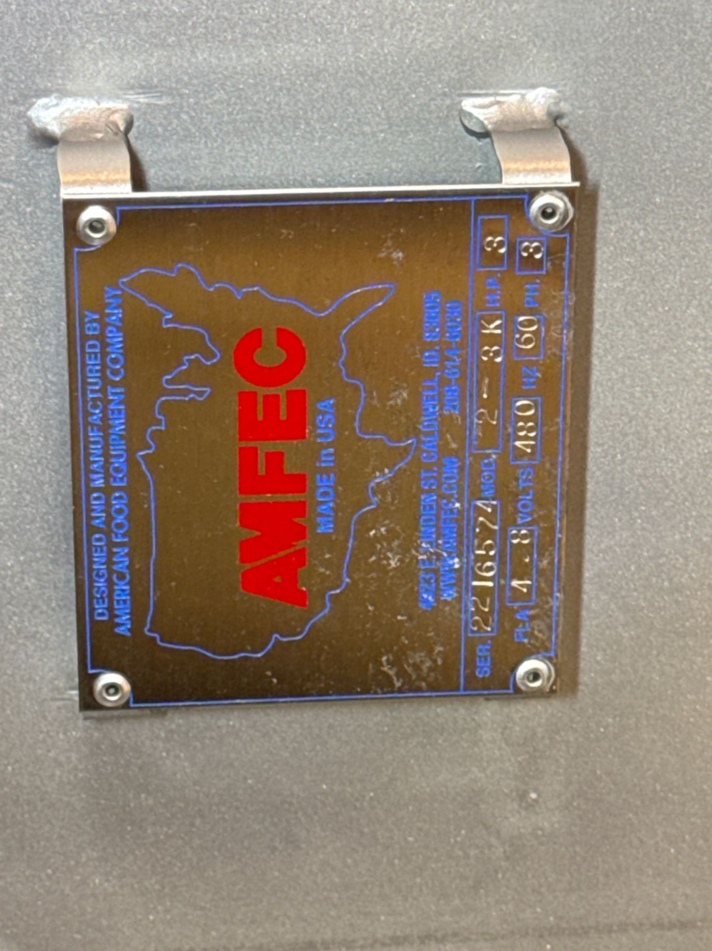 AMFEC S/S VERTICAL COLUMN CART LIFT - Image 9 of 9