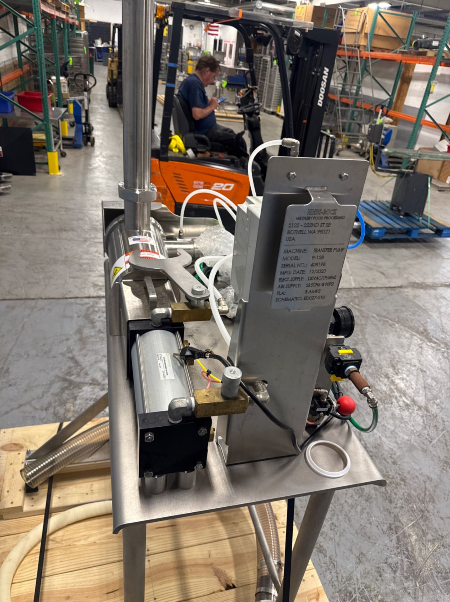 HINDS BOCK TRANSFER PUMP - Image 5 of 7