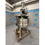 GROEN S/S DUAL MOTION JACKETED KETTLE, SWEEP SCRAPE AGITATION AND PROP STYLE AGITATION (INVENTORY #