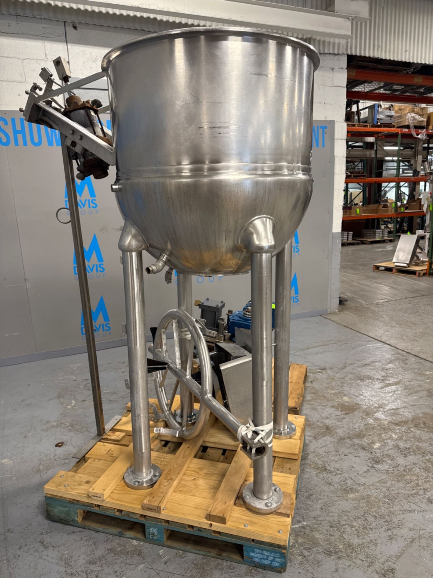Hamilton 100 Gallon S/S Jacketed Kettle - Image 4 of 15