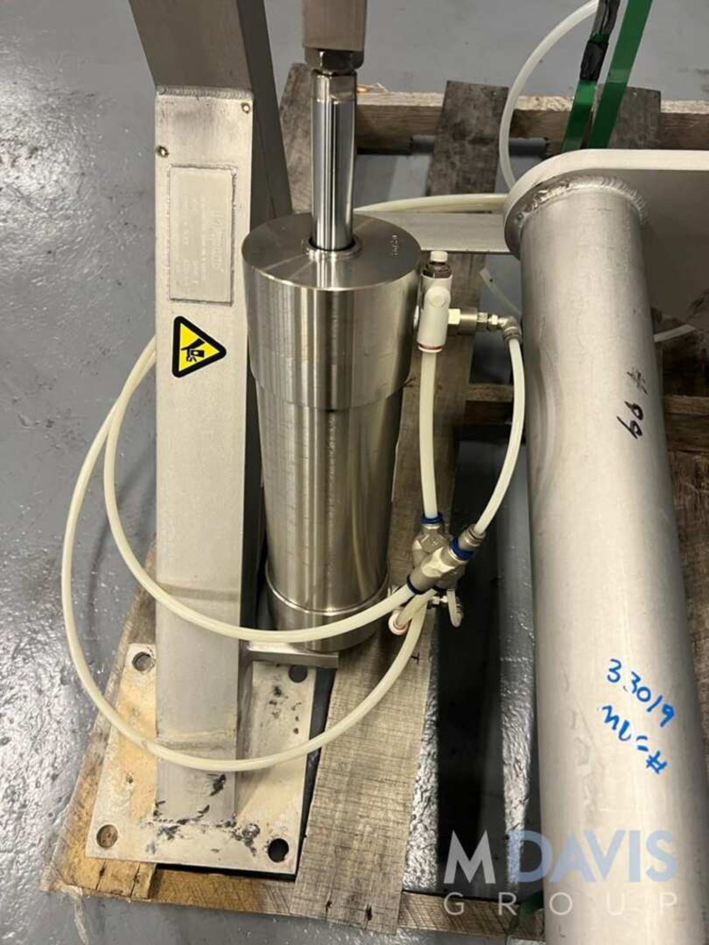 MEPACO BUGGY SANITATION TILTER, MODEL BUGGY SNAITATION TILTER, S/N 6735-12-1, USED FOR CLEANING CART - Image 2 of 9