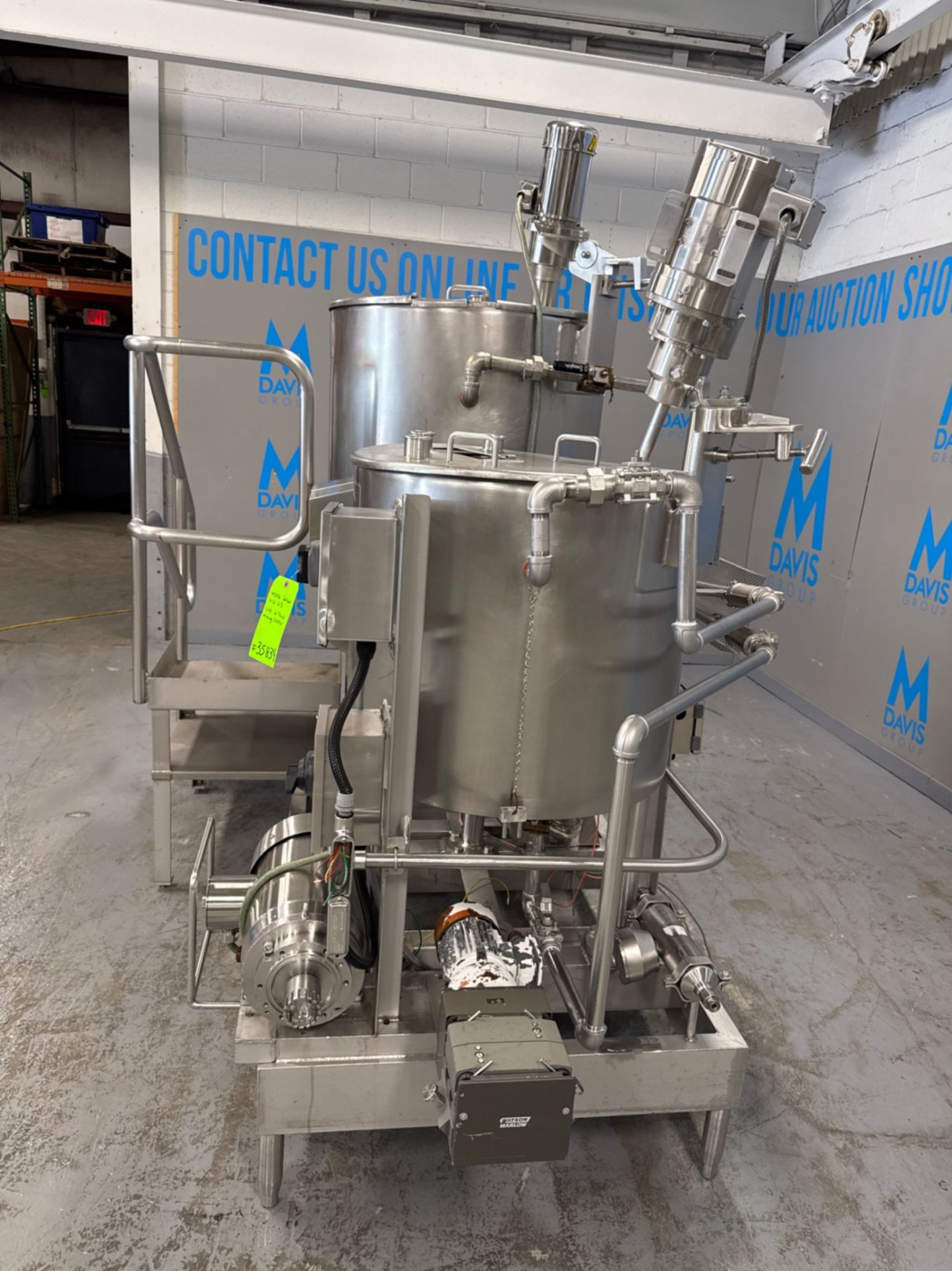 LEE 2 - TANK S/S MIXING SYSTEM ON SKID - Image 3 of 15