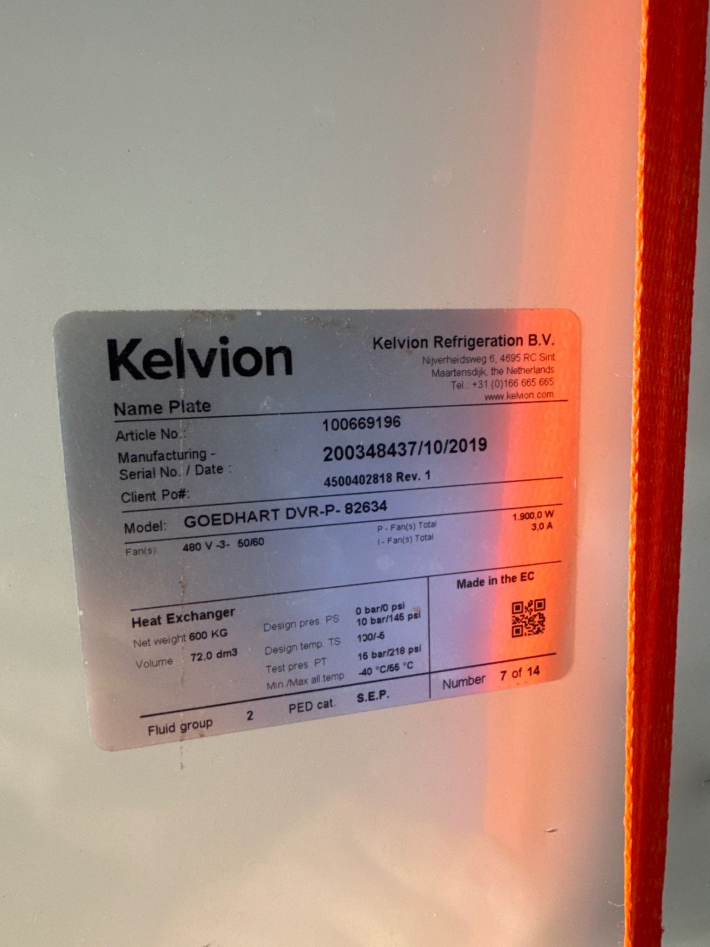 (2) Kelvion Goedhart Air Coolers - Image 5 of 7