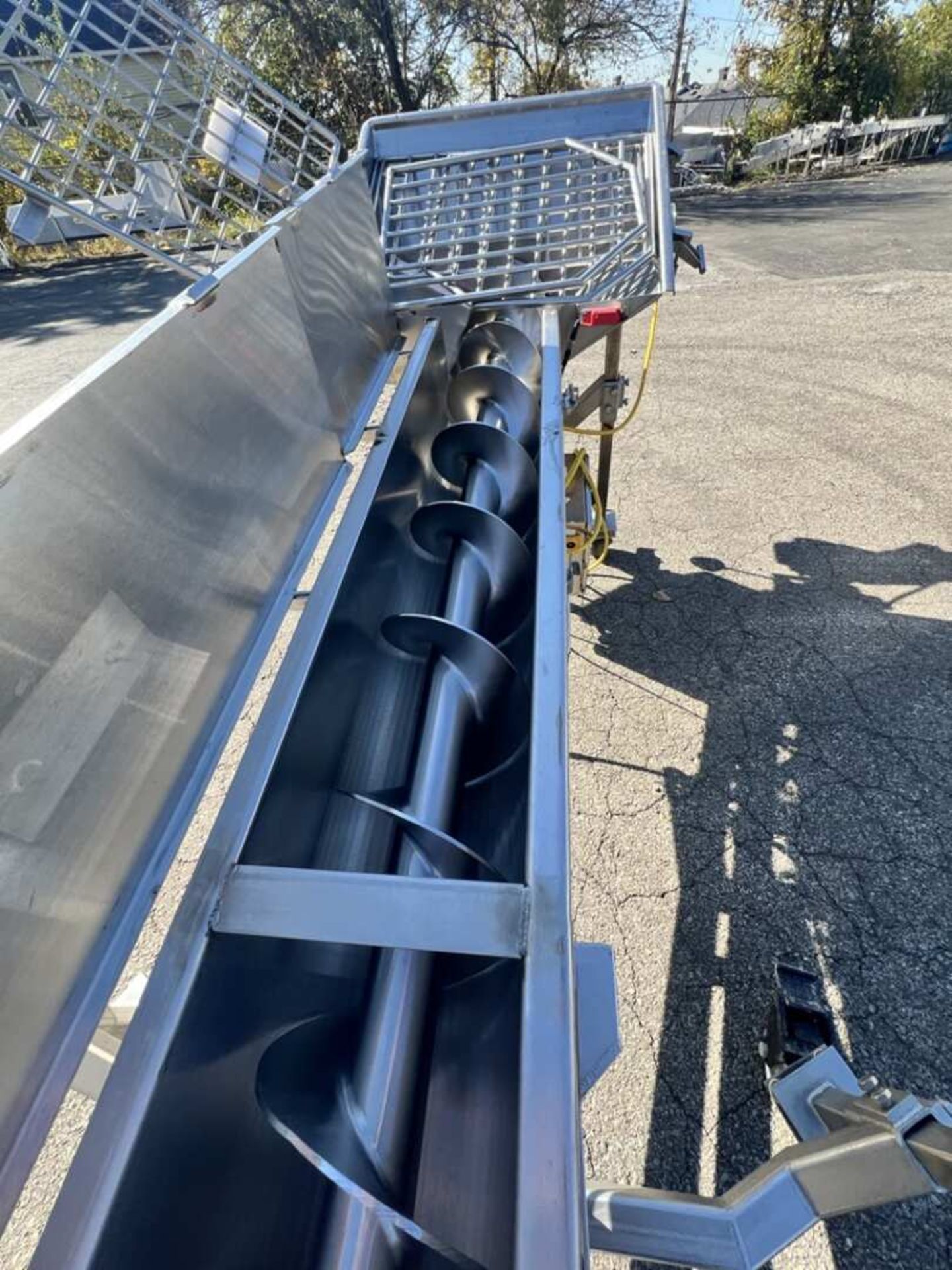 MARCHANT SCHMIDT 13 FT L PORTABLE INCLINED S/S AUGER CONVEYOR - Image 13 of 25