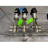 (3) NEW 2020 GEA AIR VALVES, (3) CORSS BODY TYPE, 2 IN. AND 1-1/2 IN., 316 L S/S (INVENTORY # ) (LO