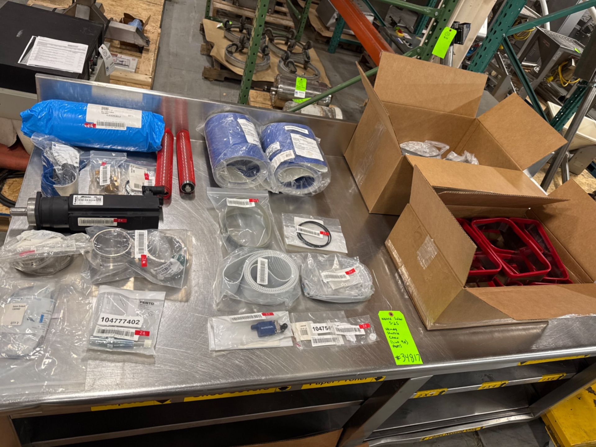 VEMAG SHUTTLE CONVEYOR PARTS