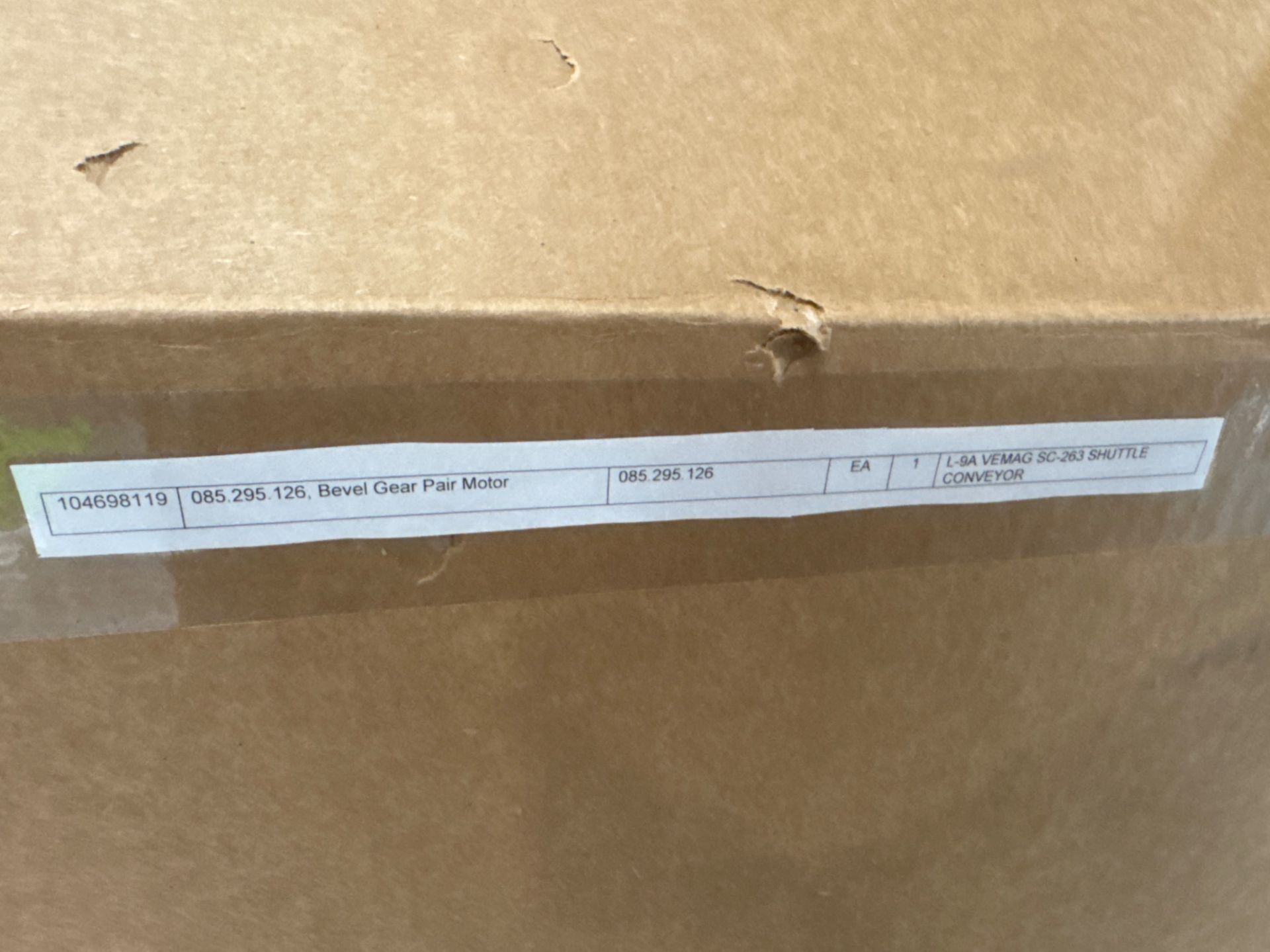 VEMAG SHUTTLE CONVEYOR PARTS - Image 11 of 12