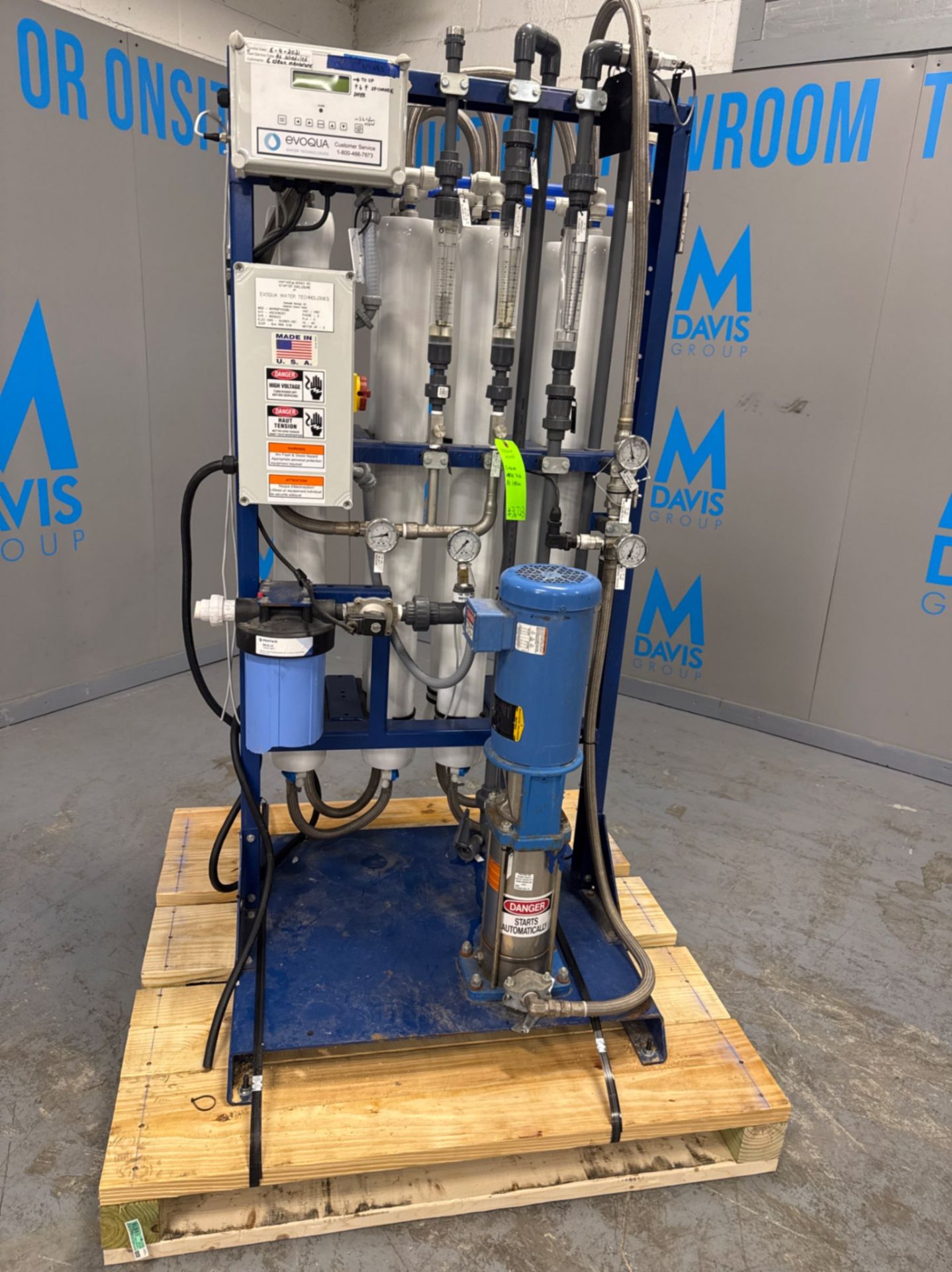 Evoqua Water Technologies Skid Mounted RO System