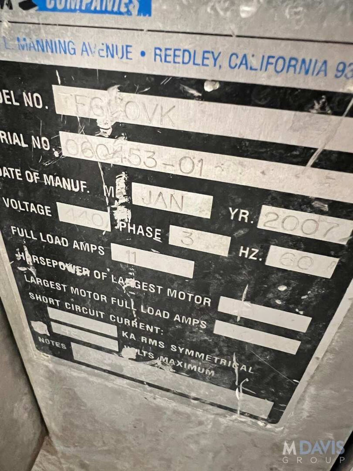 S/S TRAY FORMER (INVENTORY # ) (LOCATED @ MDG SHOWROOM - PITTSBURGH, PA) (LOCATED @ MDG SHOWROOM - - Image 10 of 13