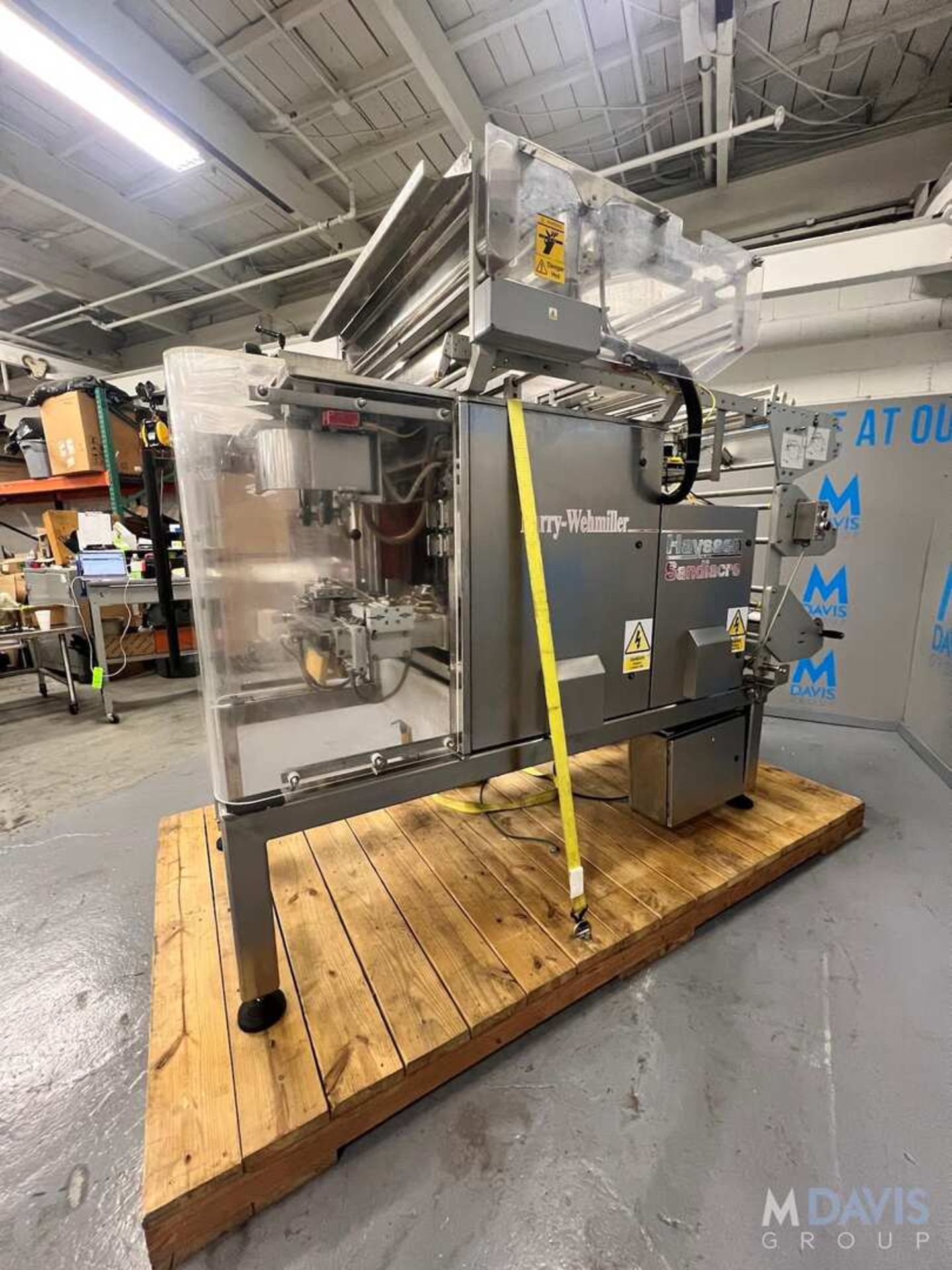 BARRY-WEHMILLER HAYSSEN SANDIACRE VERTICAL FORM FILL SEAL BAGGER, MODEL NOVUS 350, S/N MCHSP03461 (I - Image 5 of 12