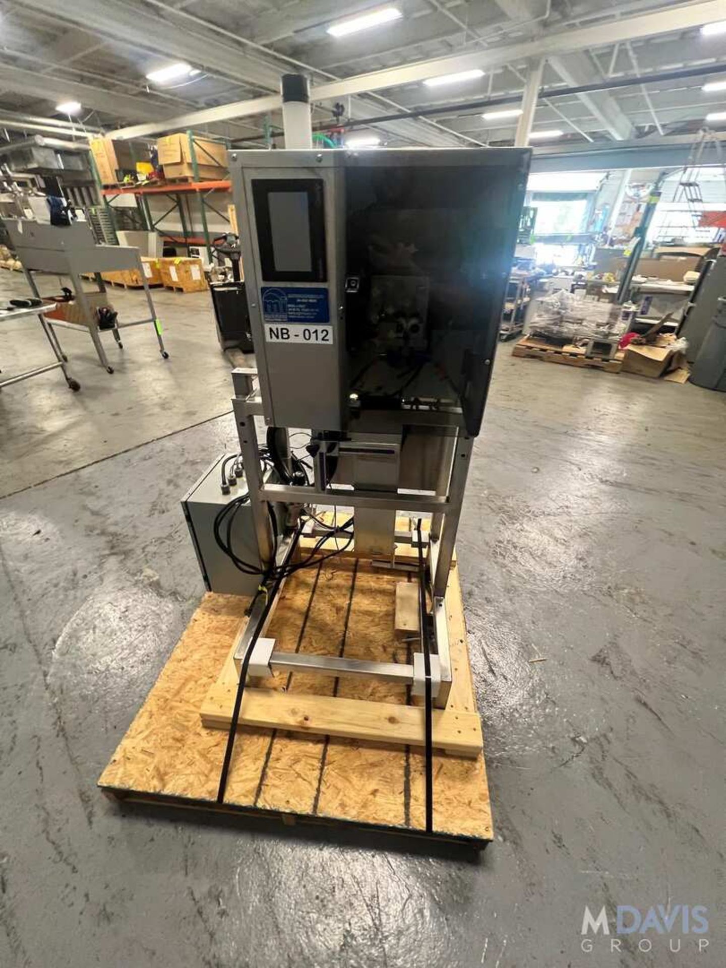 MARBURG S/S AUTOCAP SEALER / NECK BANDER, MODEL M-625-CT2-FB, S/N 29637, ALLEN BRADLEY CONTROLS (IN - Image 13 of 14