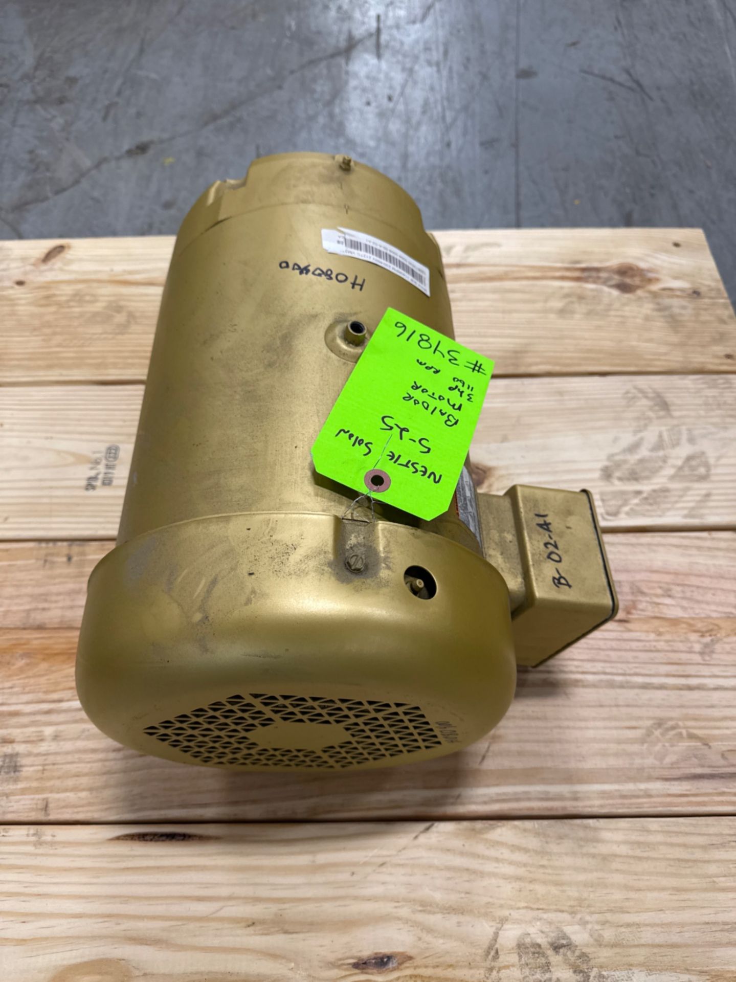 BALDOR 3 HP MOTOR - Image 4 of 6