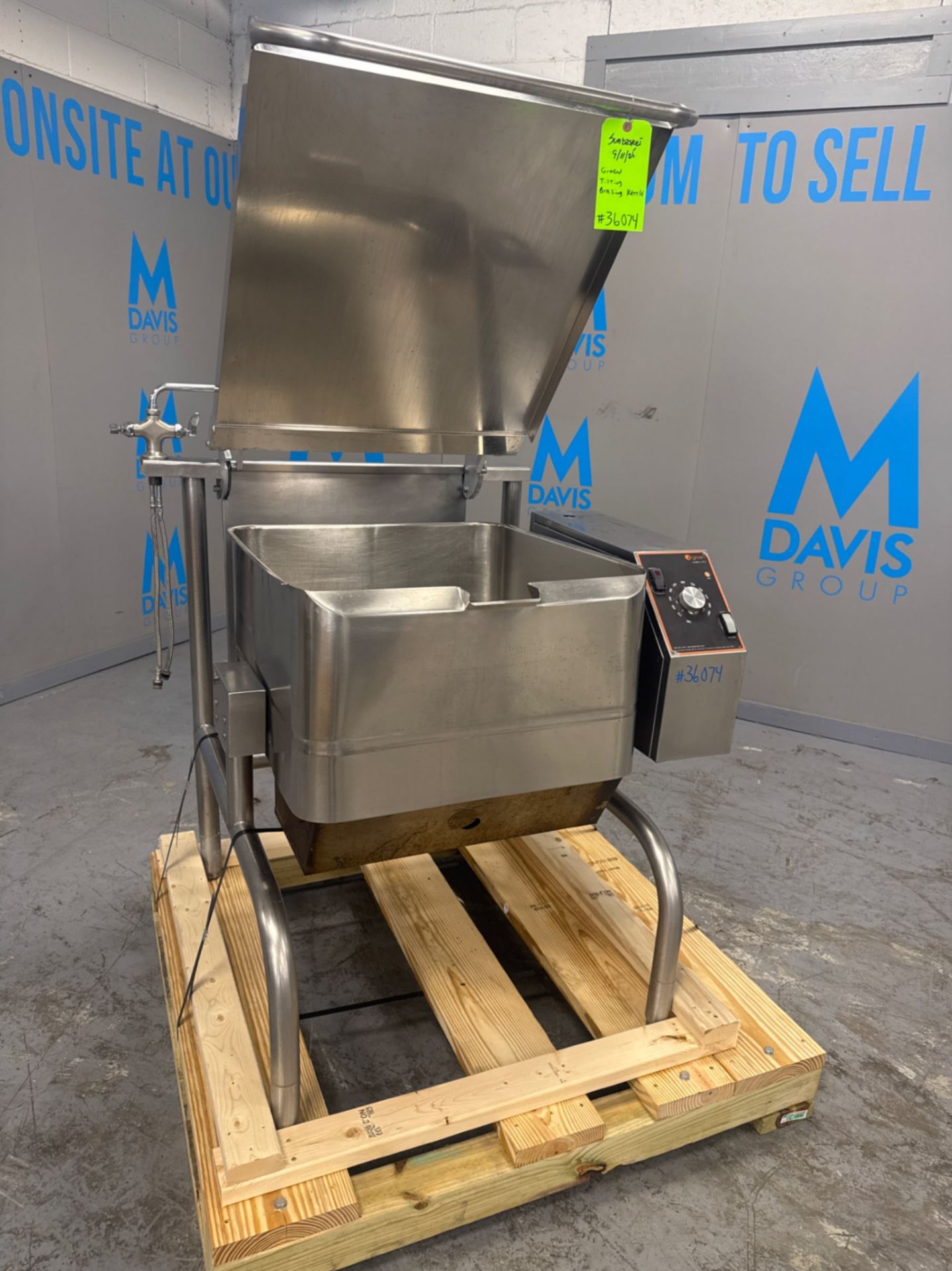 Groen Tilting Braising Pan