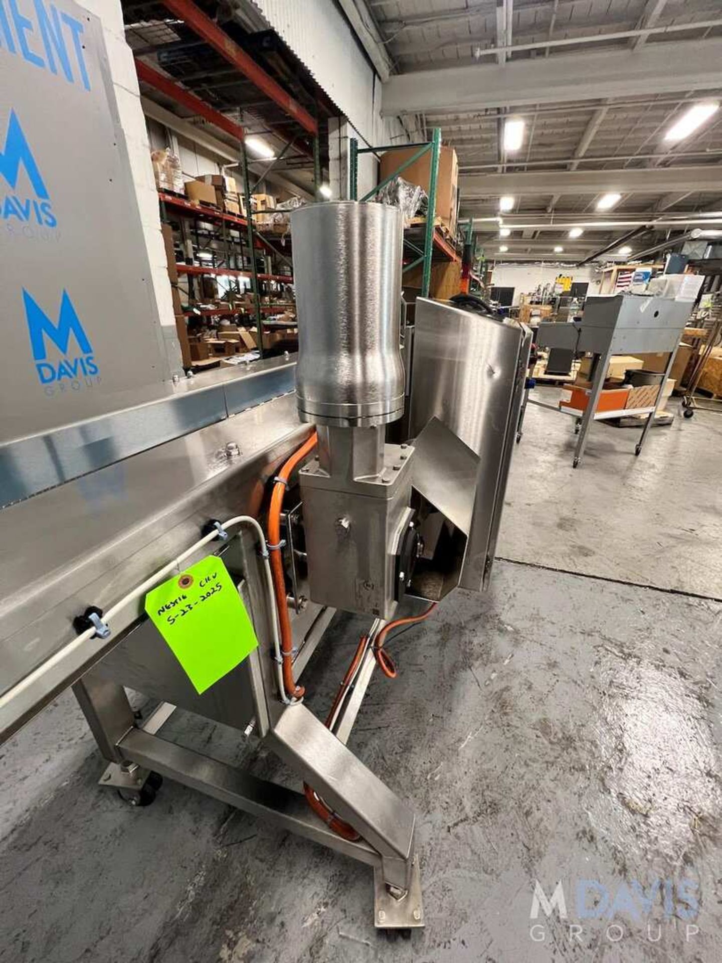 BOSTON CONVEYOR AND AUTOMATION SHUTTLE CONVEYOR, ALLEN BRADLEY SERVO MOTOR, COMPACTLOGIX 5380 PLCE C - Image 24 of 29