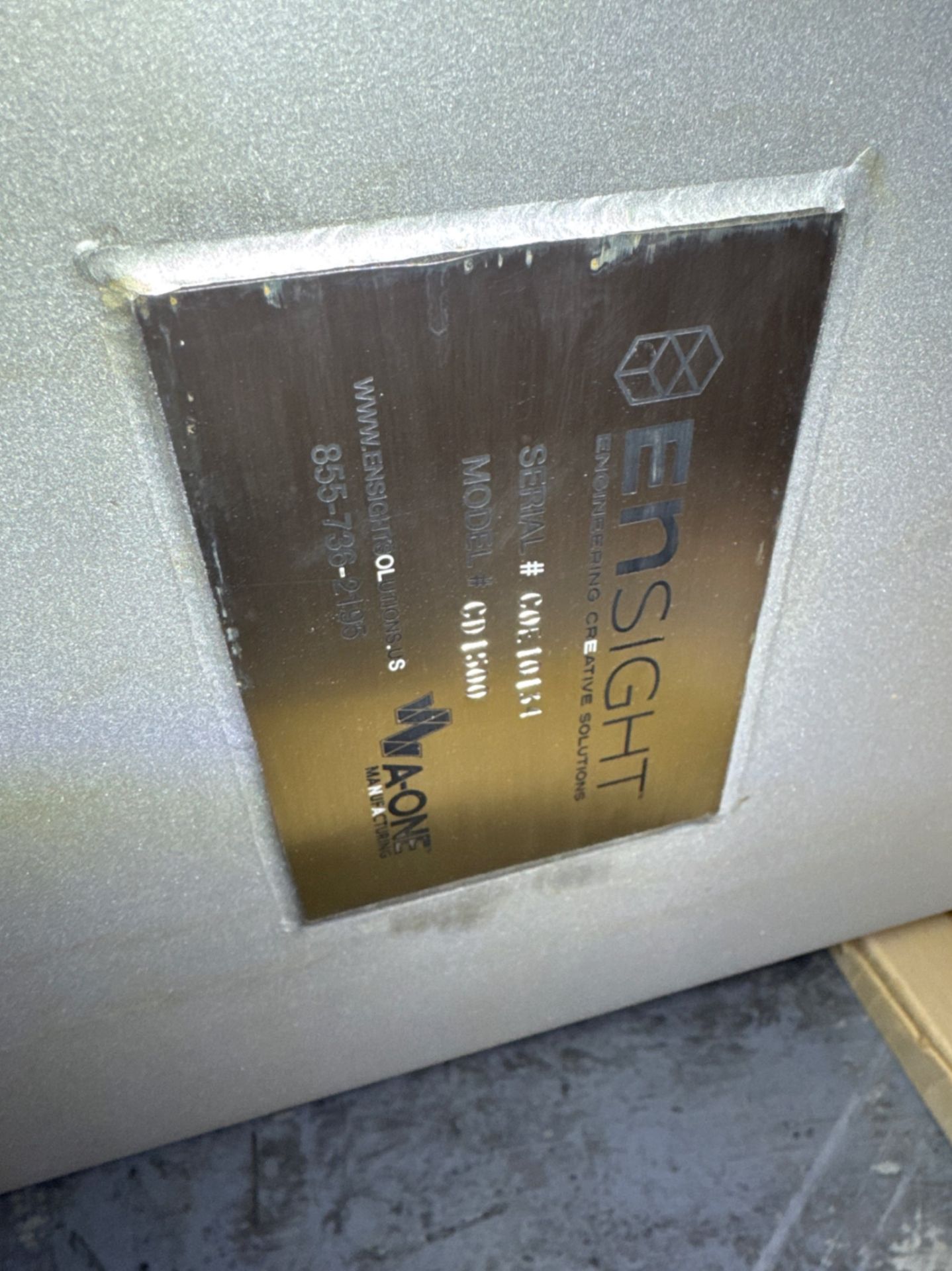 A-ONE VERTICAL S/S CART LIFT / ELEVATOR - Image 7 of 13