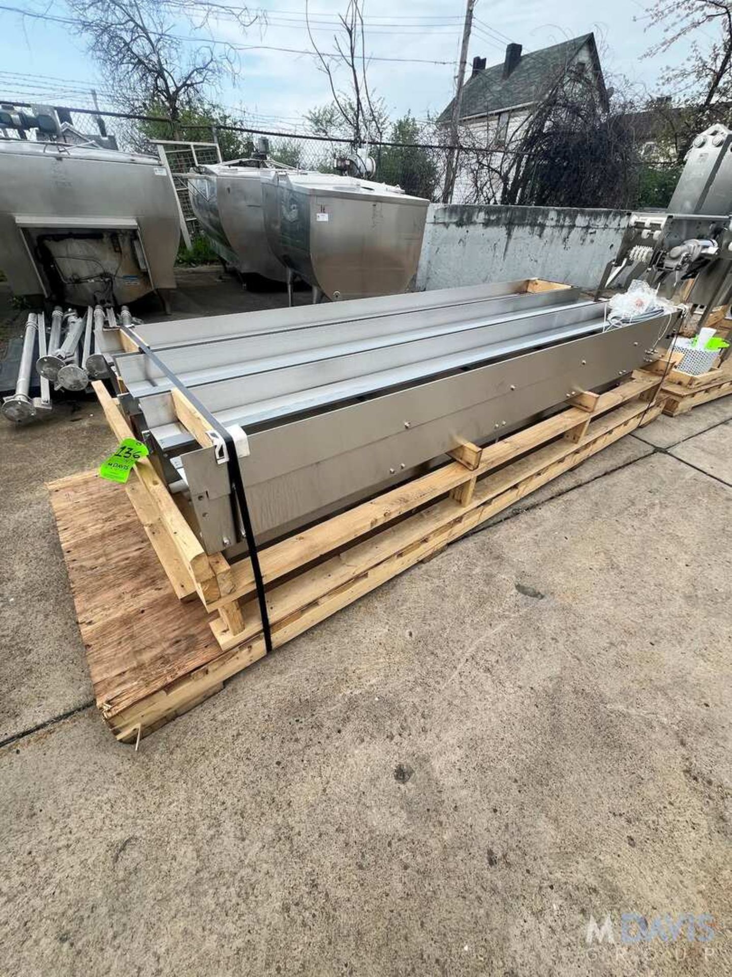 S/S CONVEYOR (INVENTORY # ) (LOCATED @ MDG SHOWROOM - PITTSBURGH, PA) (RIGGING, HANDLING, LOADING