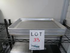 LOT including baking pans approx. 18" x 13" (qty 7)